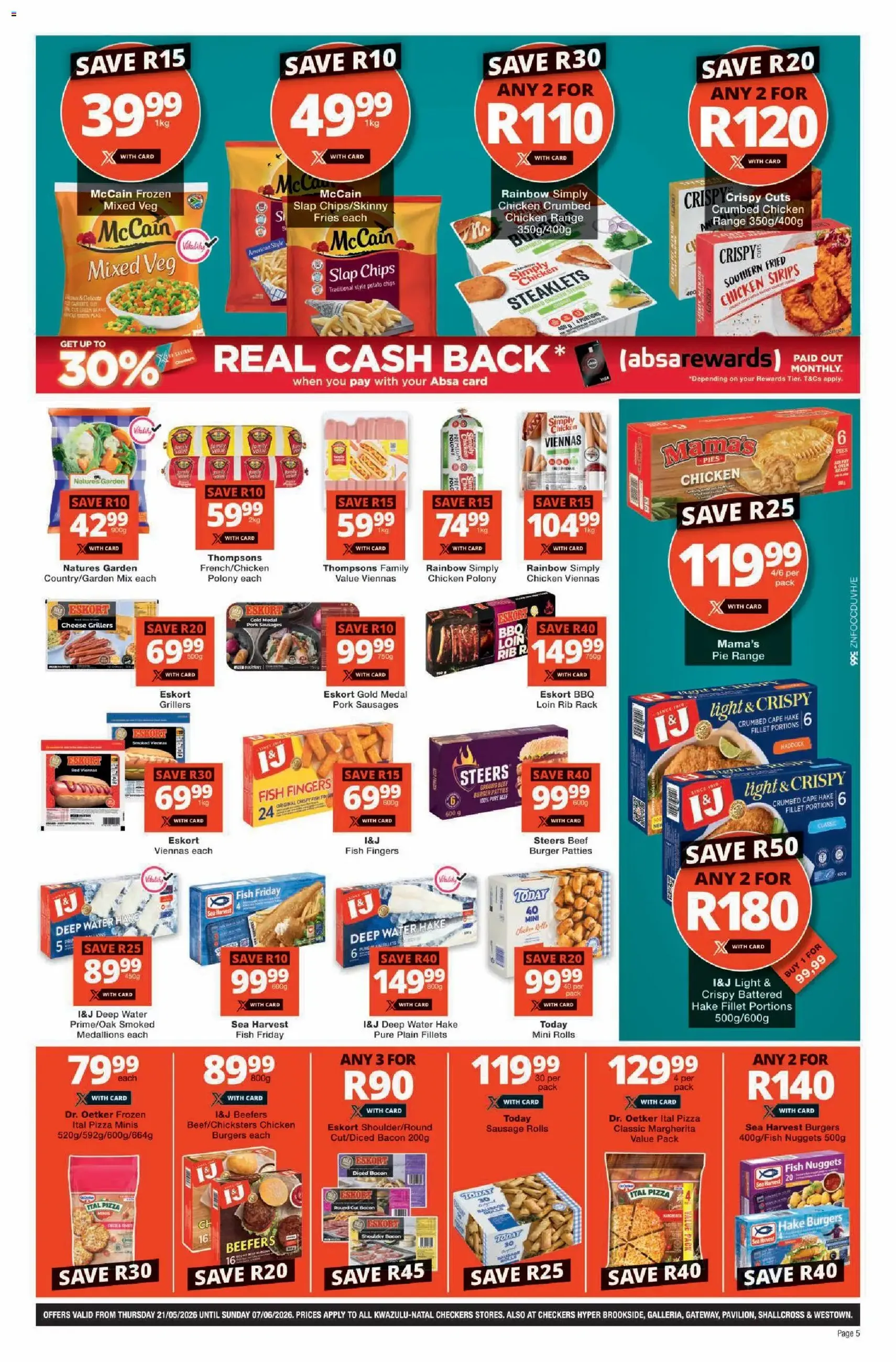 Checkers Specials - valid flyer from 21/05/2026, page 5 of 14