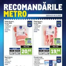 Catalog Metro - previzualizare cataloage valabilă începând cu 10.11.2025