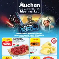 Auchan akciós újság - szórólap előnézete érvényes 2026.05.21. -tól