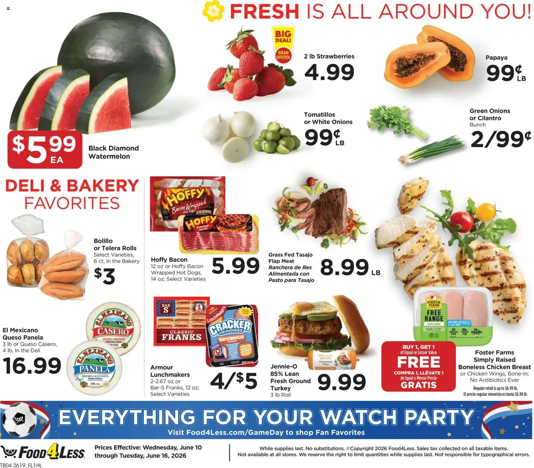 Food 4 Less Weekly Ad - valid flyer from 06/10/2026, page 5 of 11