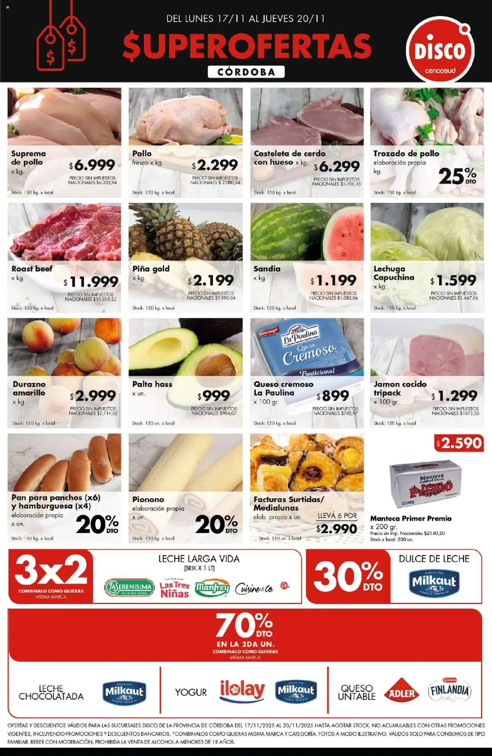 Disco ofertas - folleto válido desde 16/11/2025 página 1 de 1