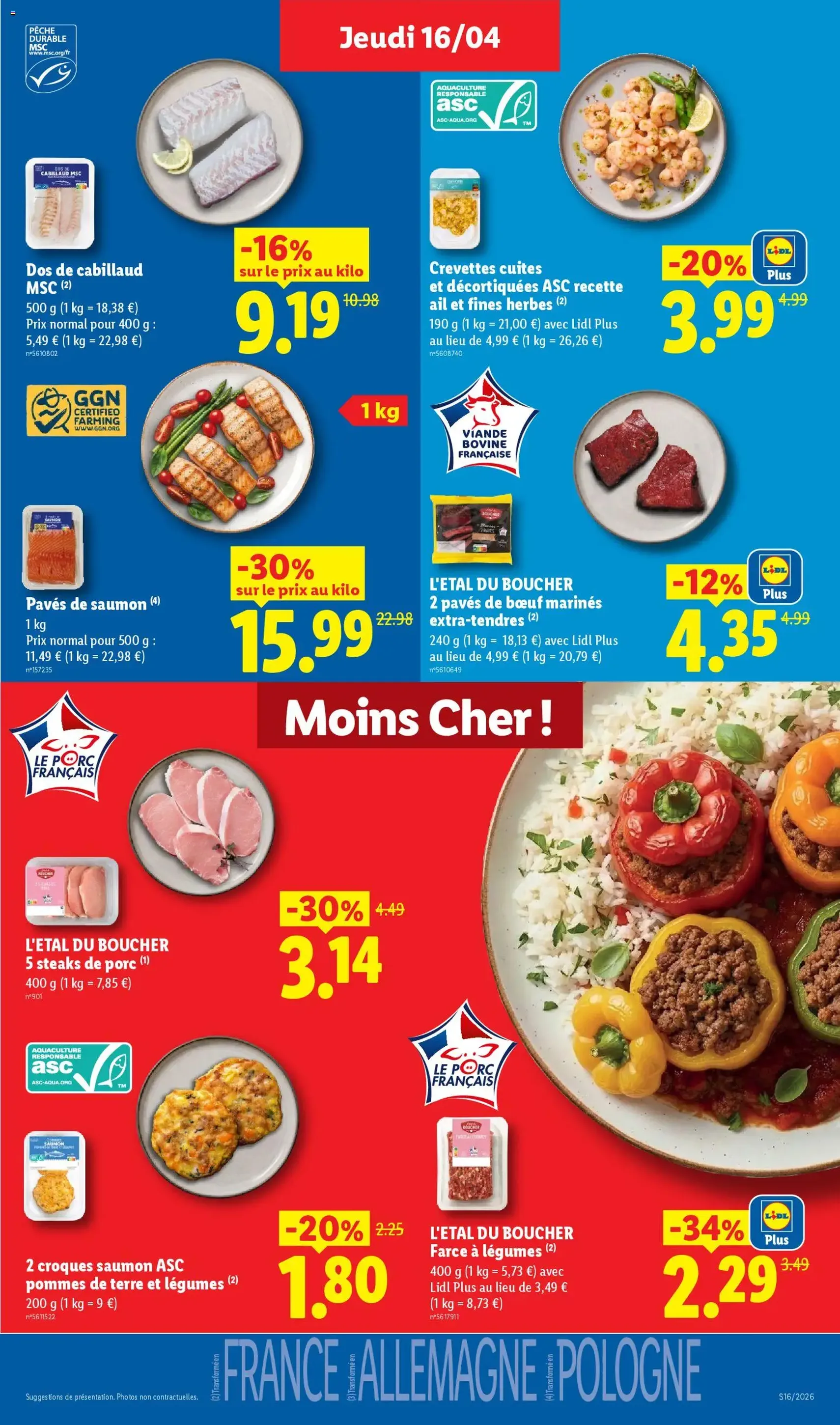 LIDL catalogue - brochure valable à partir du 16/04/2026, page 7 sur 67