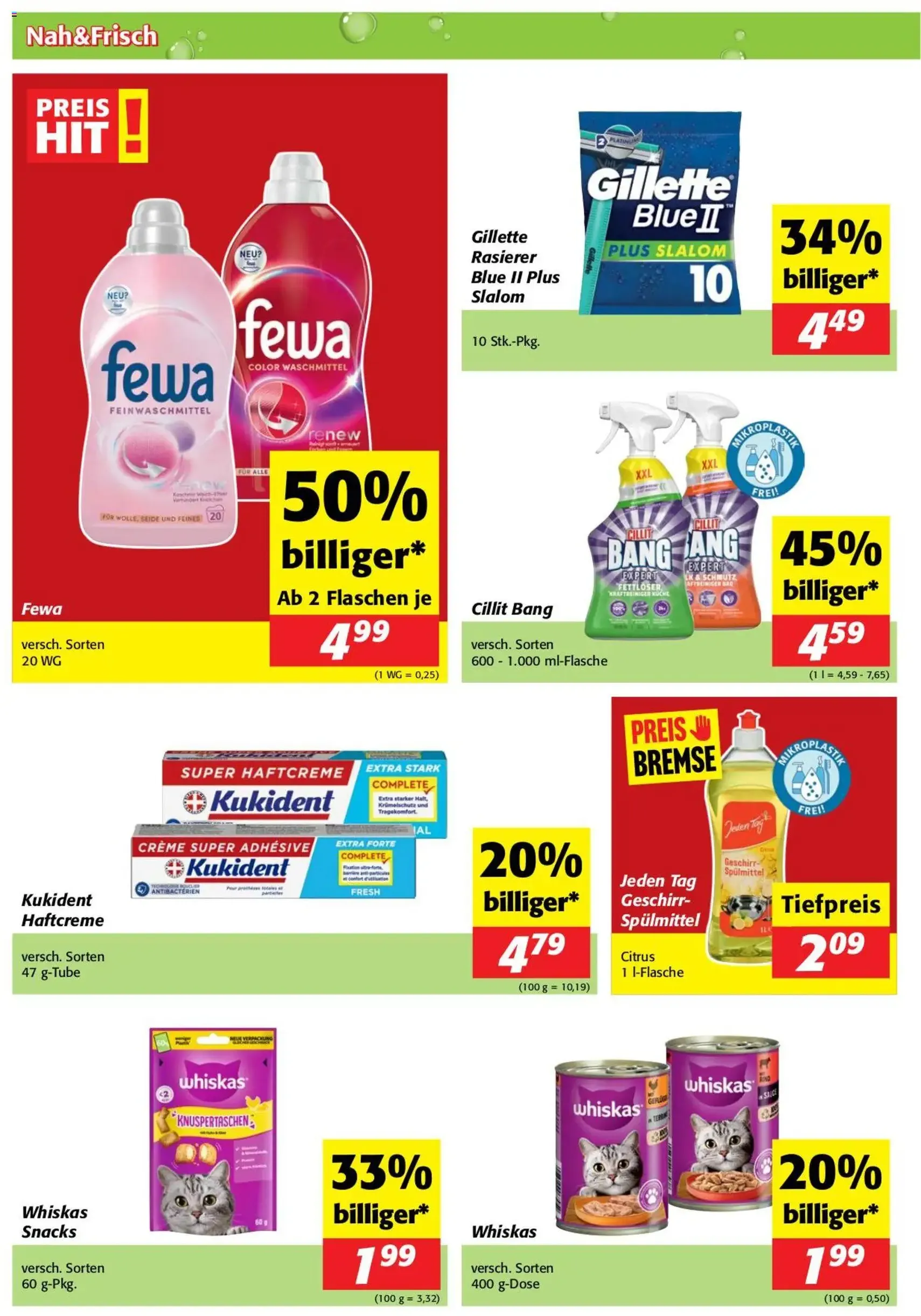 Nah und Frisch Flugblatt - Gültiger Prospekt ab 08.04.2026, Seite 4 von insgesamt 8