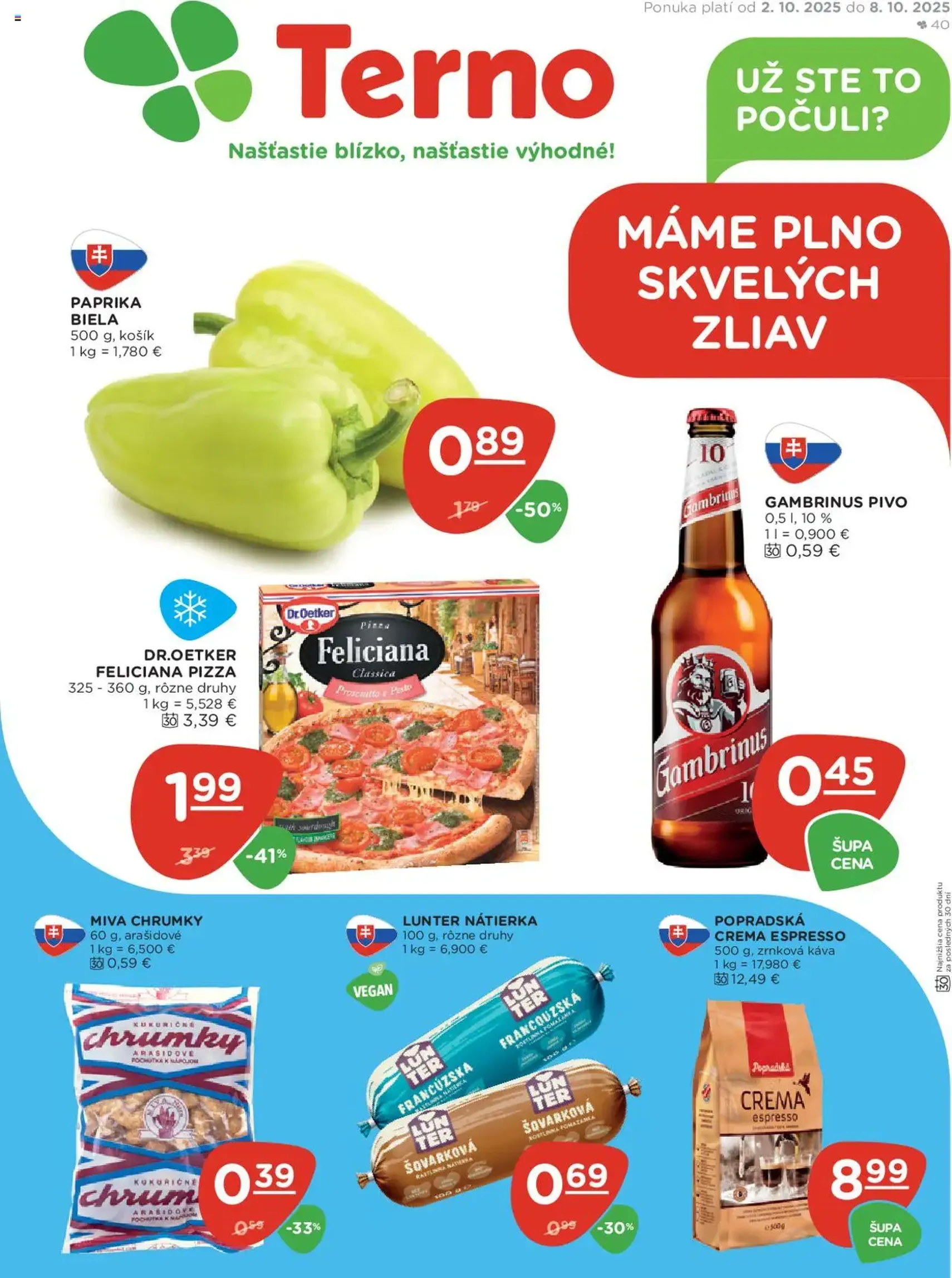 Terno leták - platný leták od 02.10.2025 strana 1 z 12 Terno leták - platný leták od 02.10.2025 strana 1 z 12