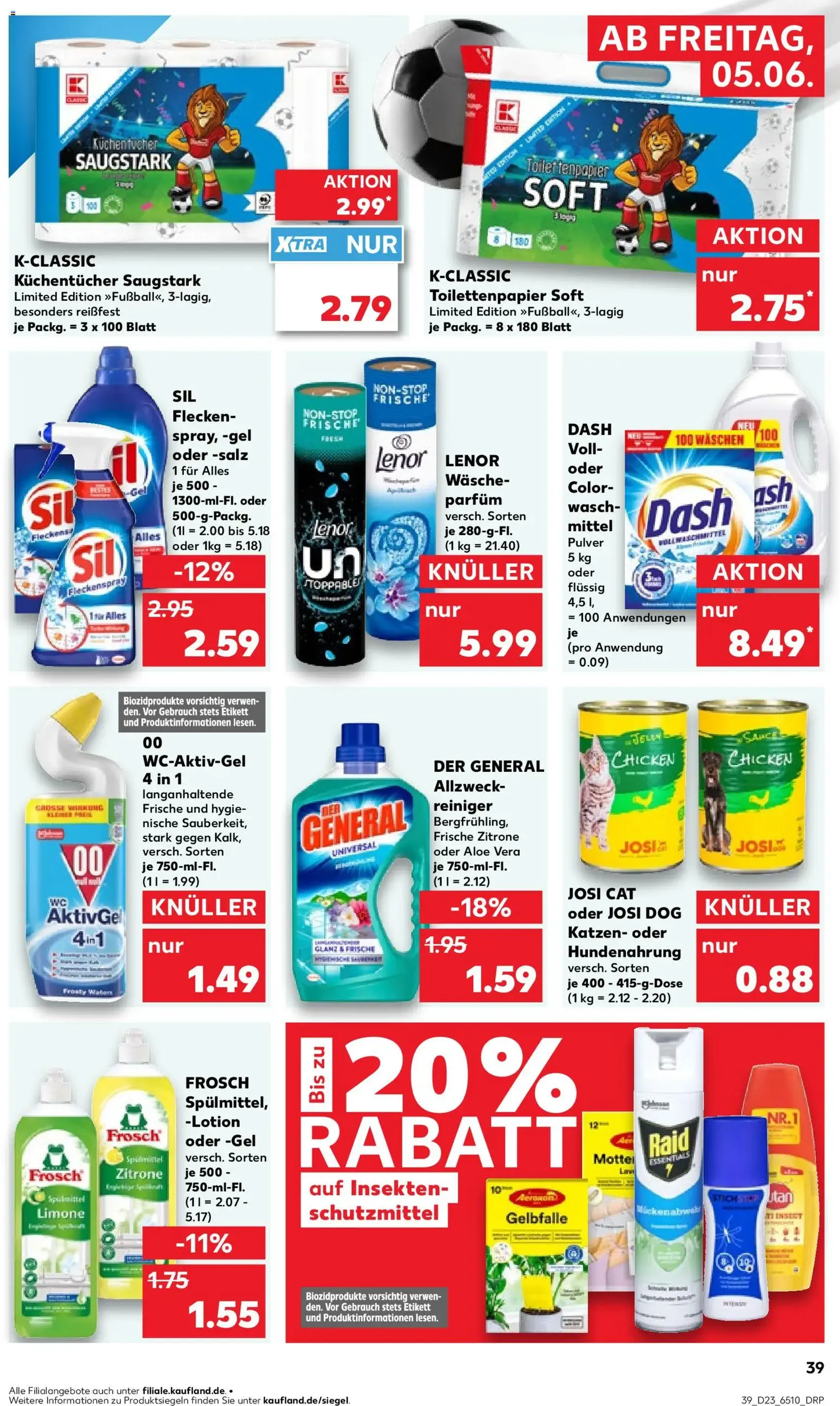 Kaufland DE - DE Folder - geldige folder vanaf 05-06-2026 pagina 39 van 62