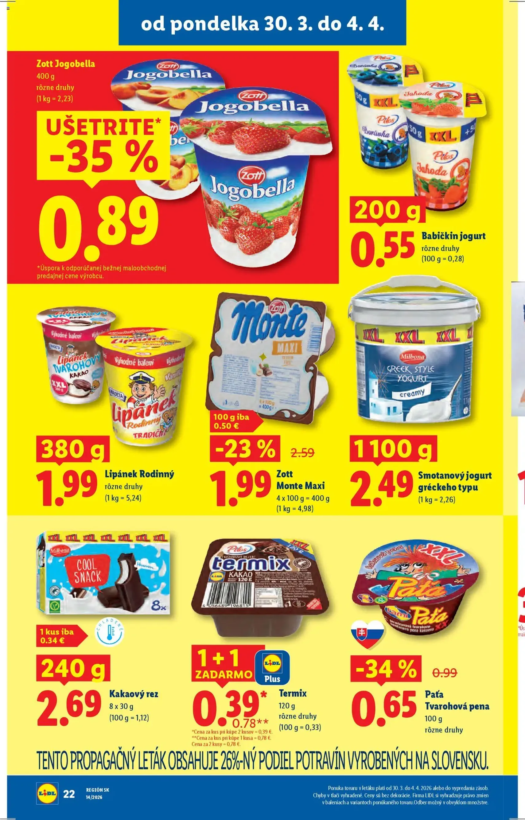 Lidl leták - platný leták od 30.03.2026 strana 26 z 107