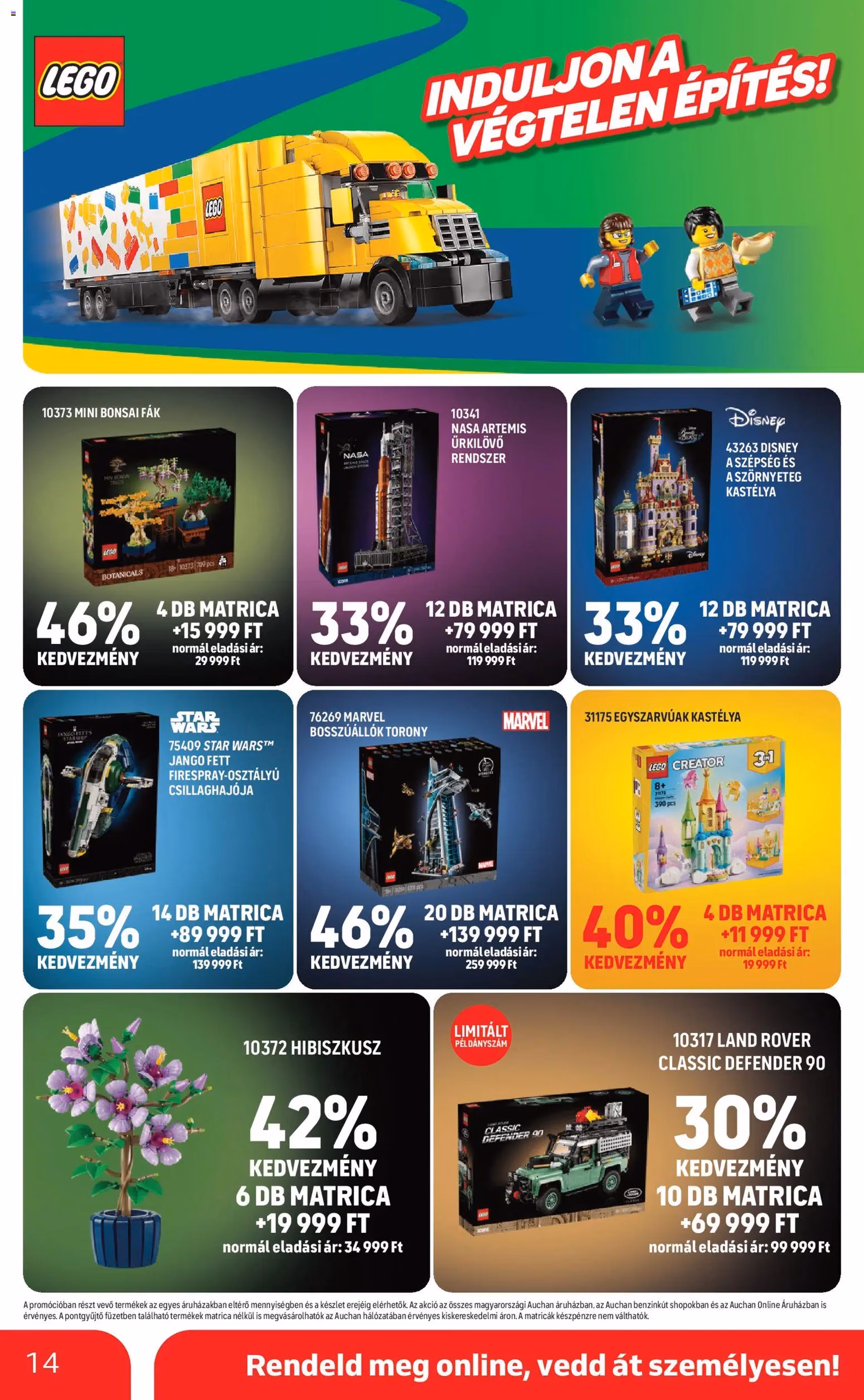 Auchan Akciós újság - 2026.02.12. érvényes szórólap 14 oldal 16 oldalból