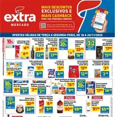 Extra - Ofertas de Mercado - pré-visualização do folheto, válido a partir de 18/11/2025