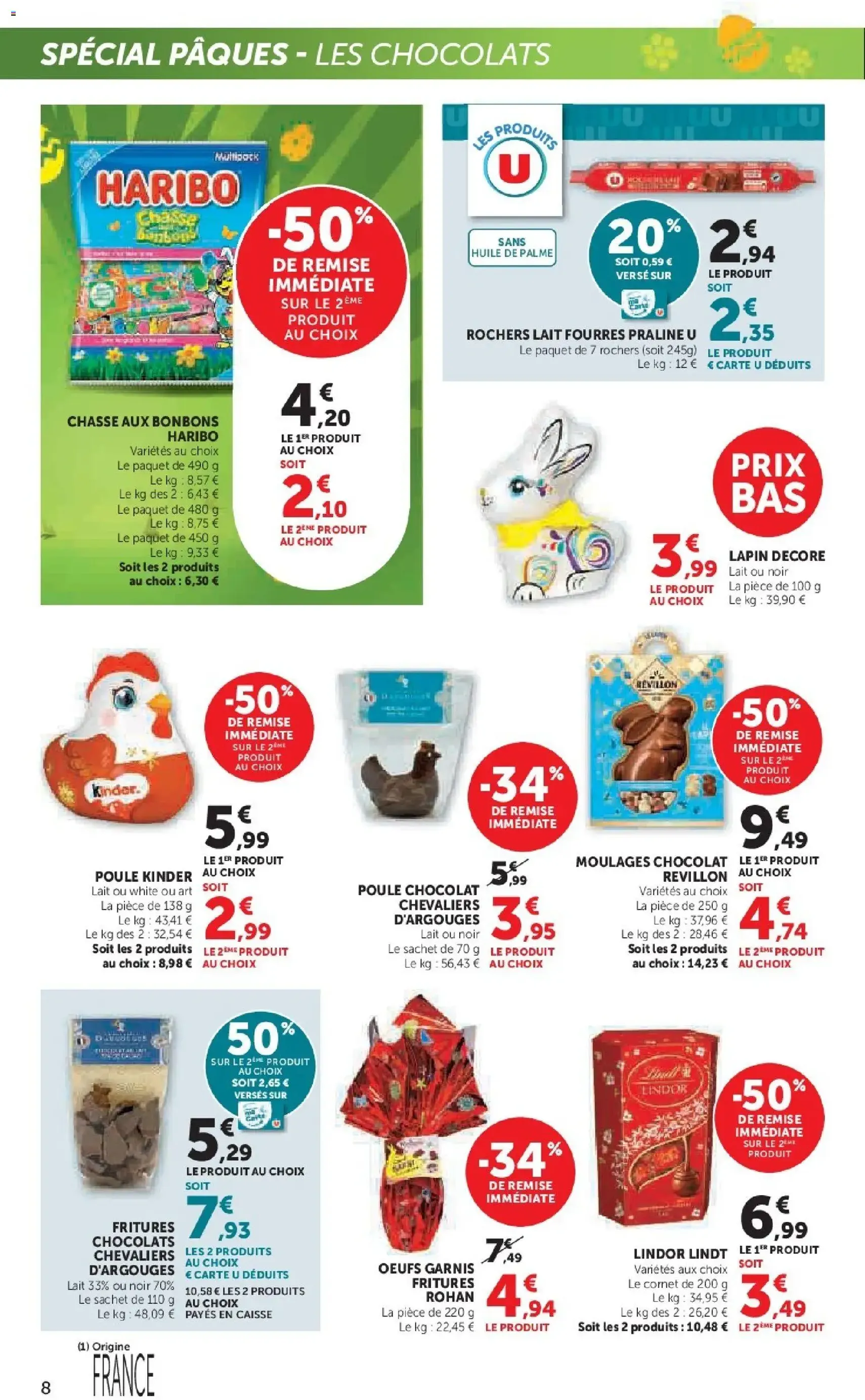 Super U catalogue - brochure valable à partir du 24/03/2026, page 8 sur 44