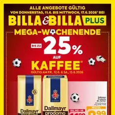 Billa - Flugblatt - Prospekt Vorschau gültig ab 11.06.2026