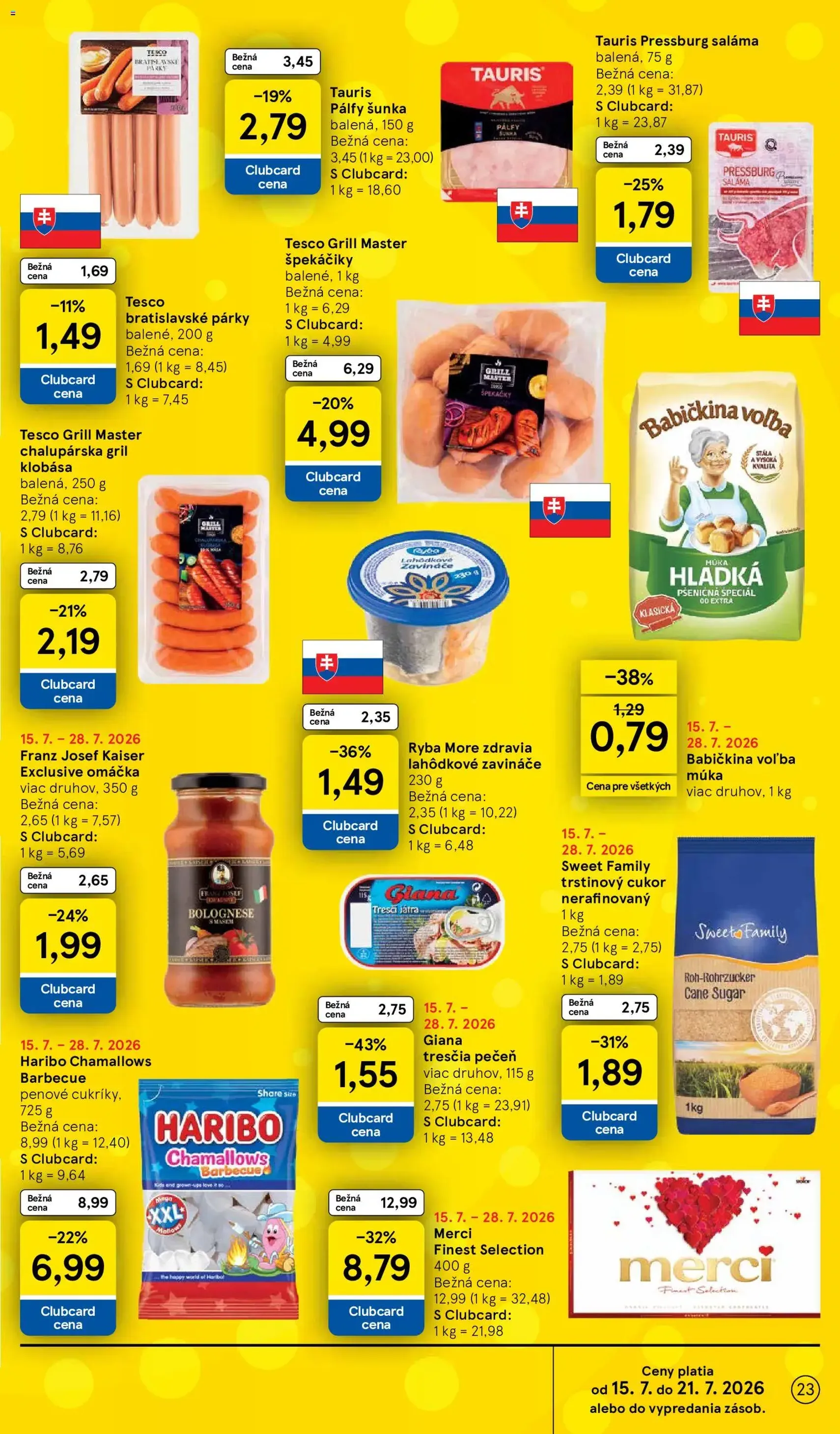 Tesco Hypermarket - leták - platný leták od 15.07.2026 strana 23 z 52