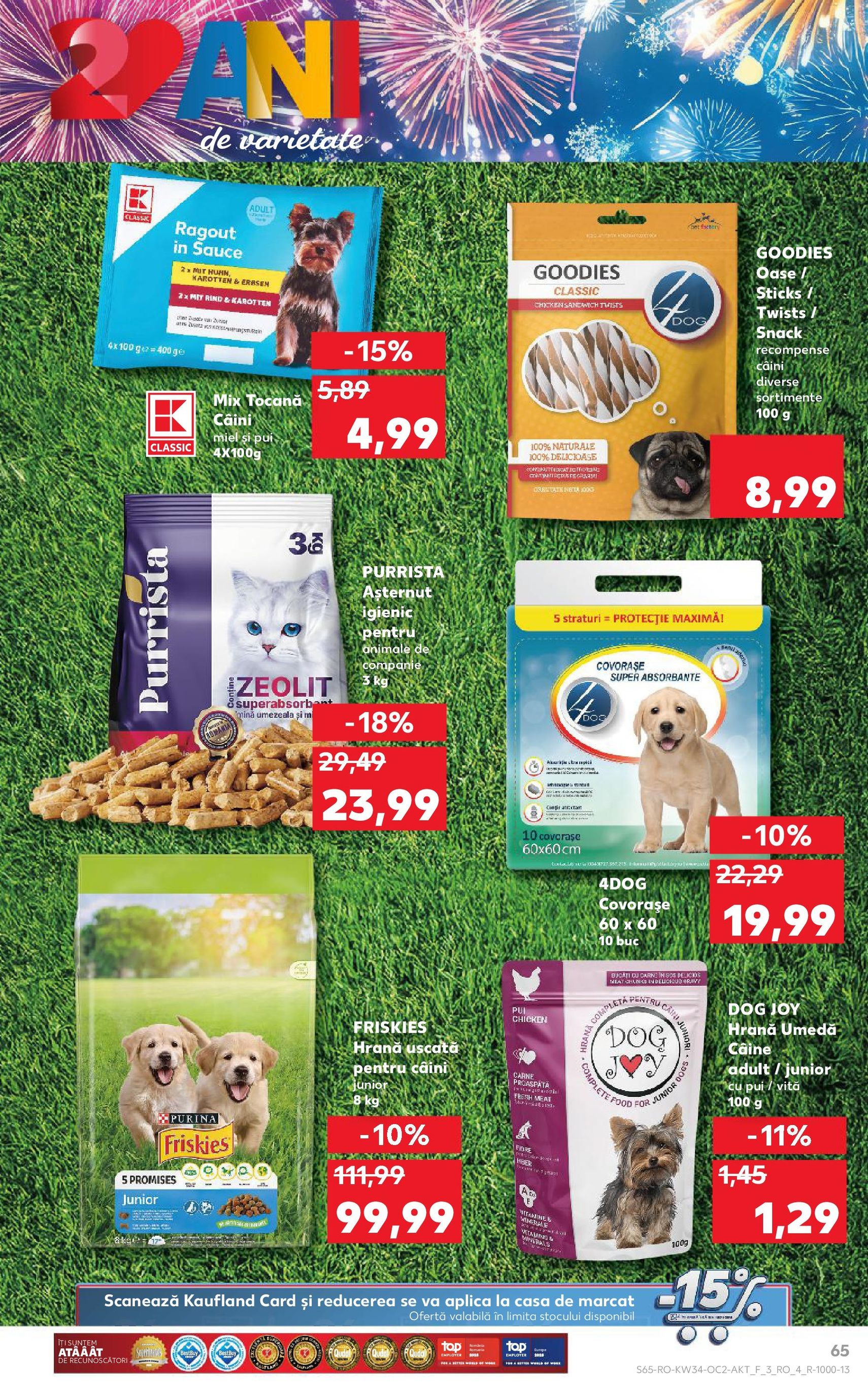 Catalog Kaufland - Bucureşti - cataloage valabile începând cu 20.08.2025 pagina 65 din 66