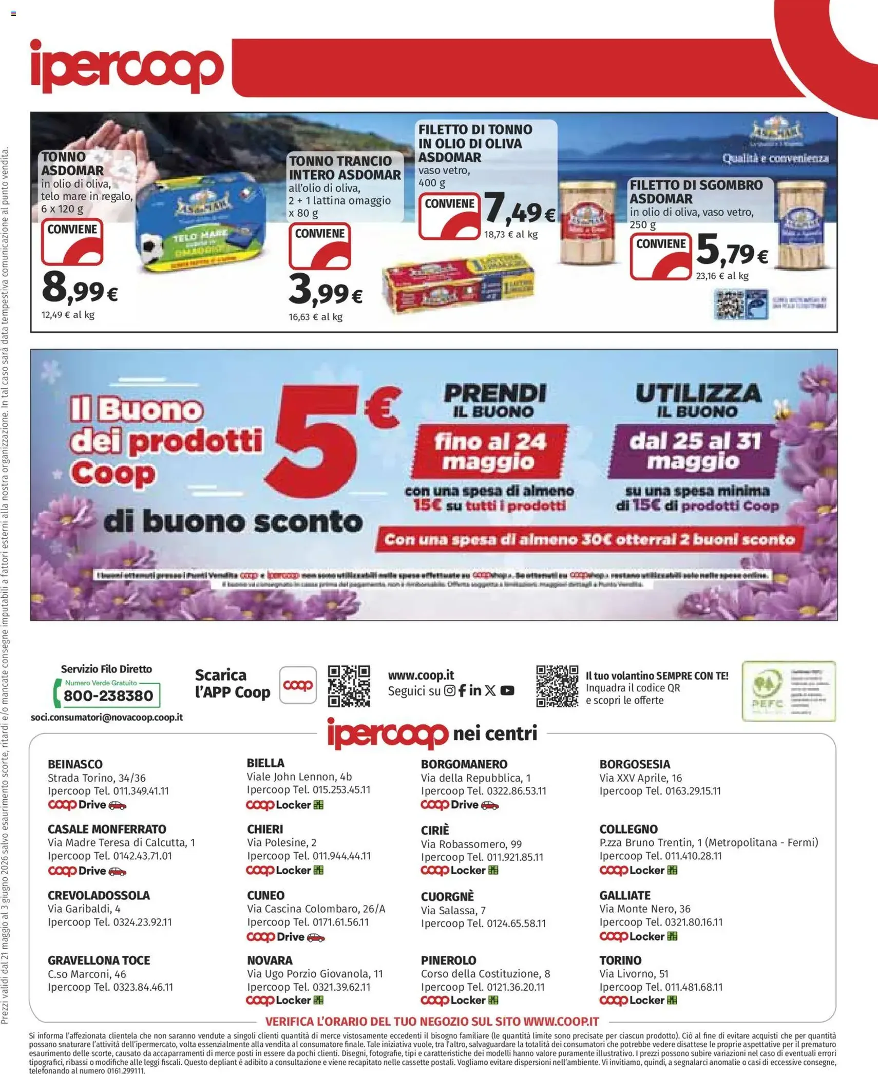 Ipercoop volantino - volantino valido dal 21/05/2026 pagina 41 di 41