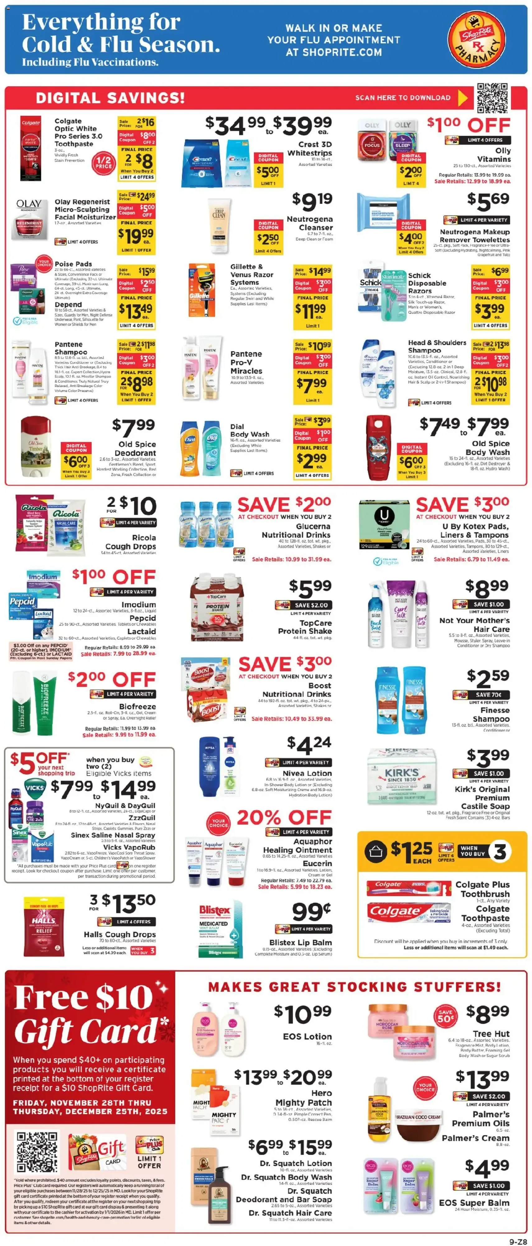 ShopRite Weekly Ad - valid flyer from 11/28/2025, page 9 of 10