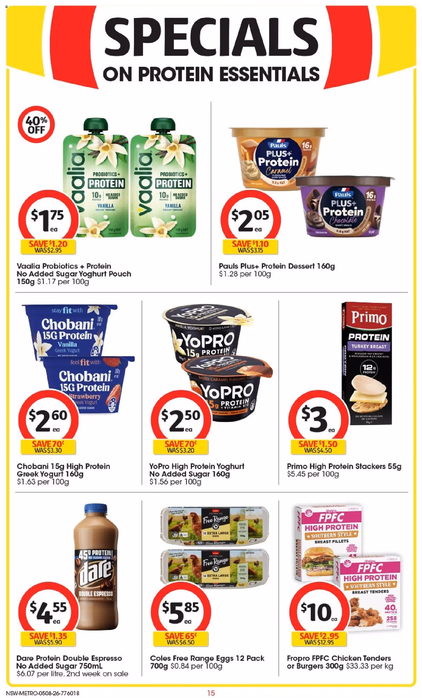 Coles catalogue - valid flyer from 04/08/2026, page 15 of 52