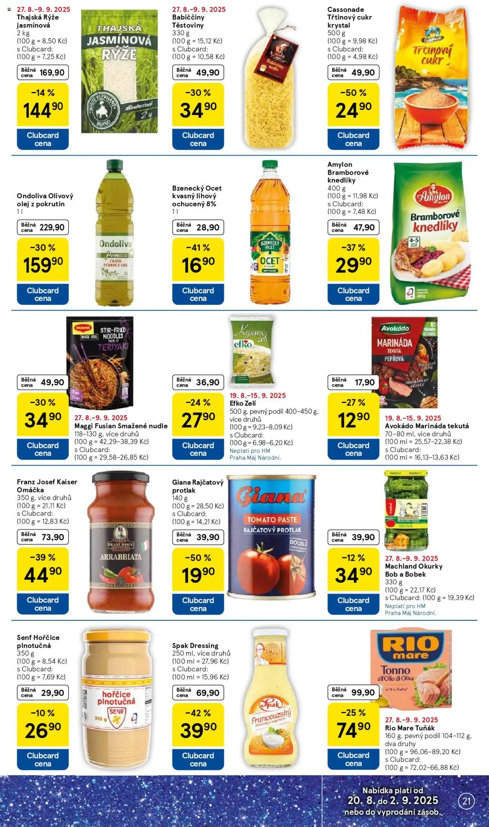 Tesco leták - Hypermarket - platný leták od 27.08.2025 strana 21 z 29