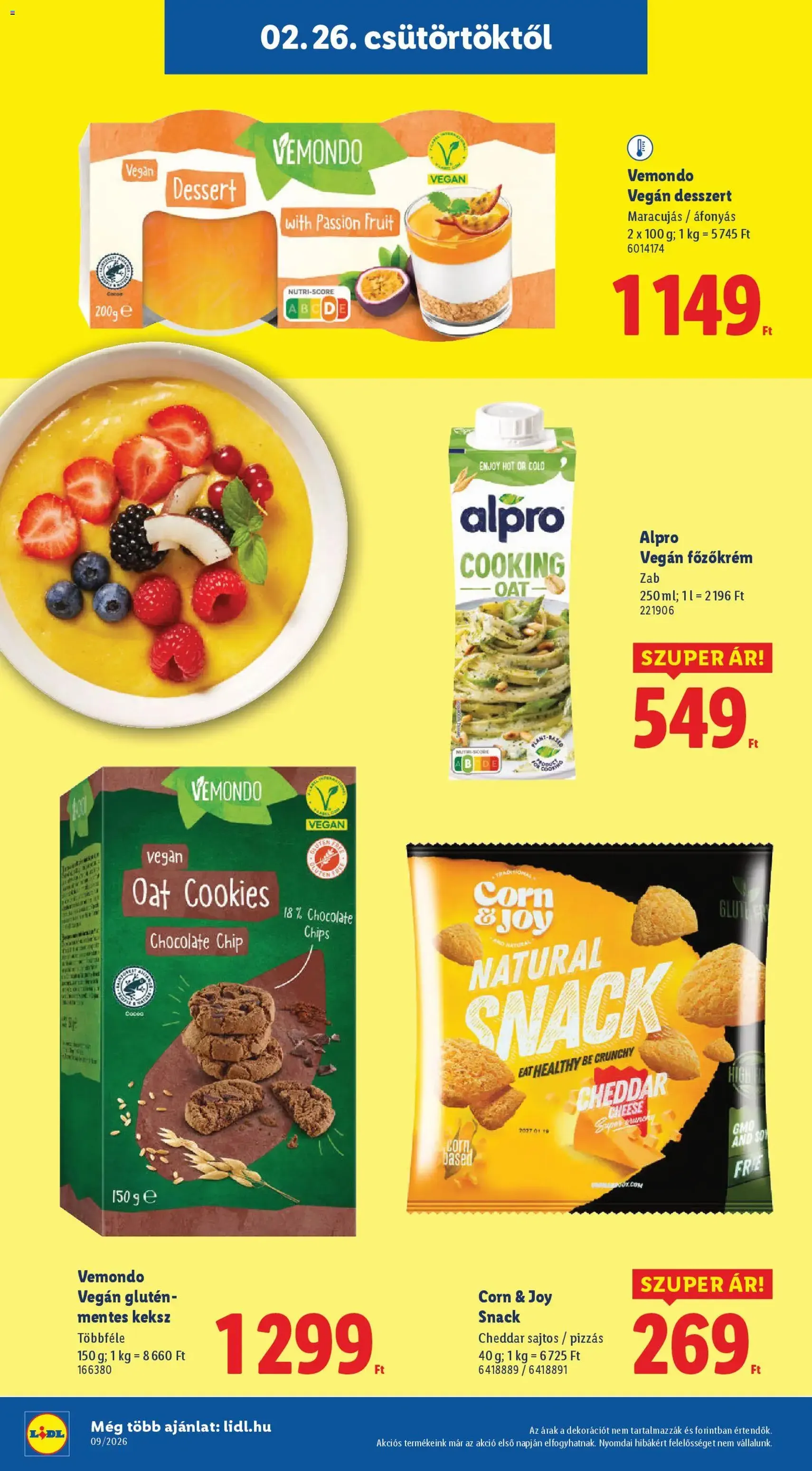 Lidl Akciós újság - 2026.02.26. érvényes szórólap 26 oldal 80 oldalból