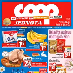 COOP Jednota leták - náhľad letáku platný od 05.03.2026