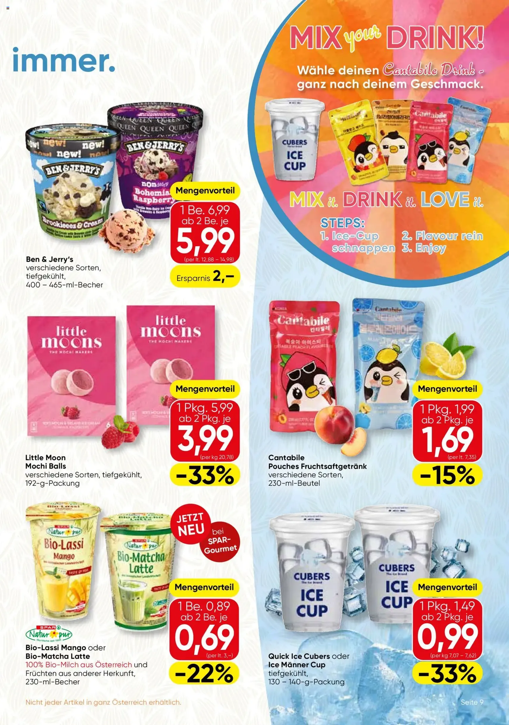 SPAR Gourmet Flugblatt - Gültiger Prospekt ab 16.07.2026, Seite 9 von insgesamt 12