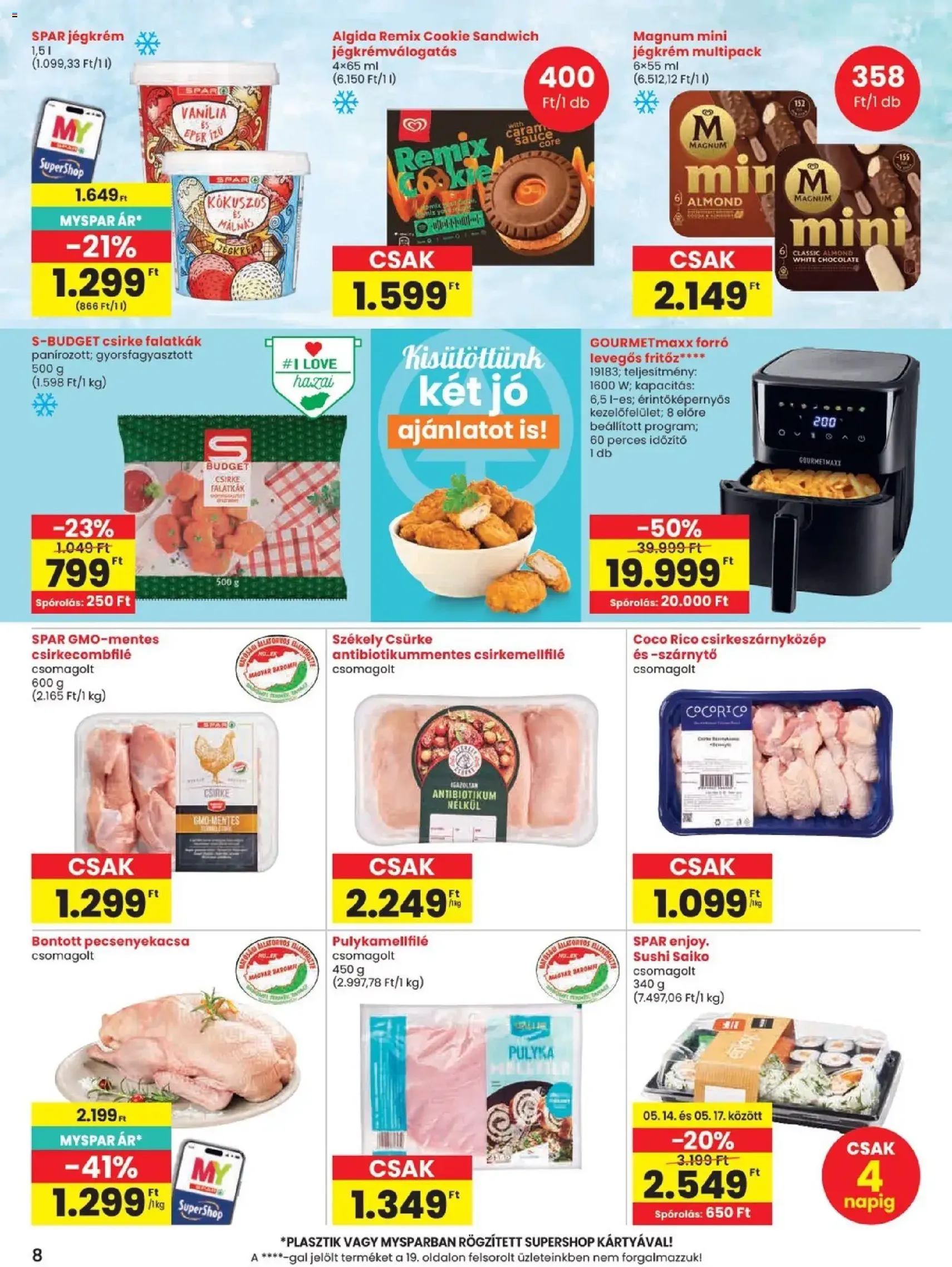 Spar akciós újság - 2026.05.14. érvényes szórólap 8 oldal 20 oldalból