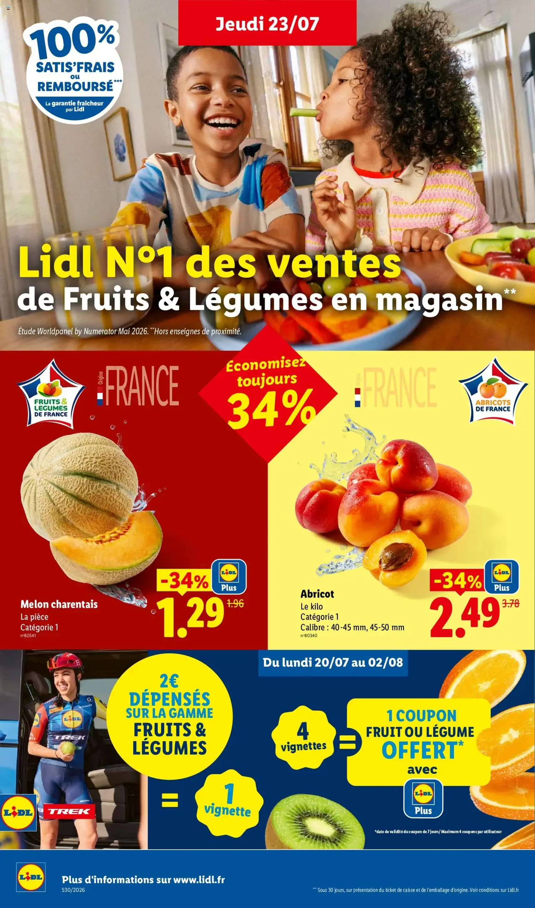 LIDL catalogue - brochure valable à partir du 23/07/2026, page 2 sur 64