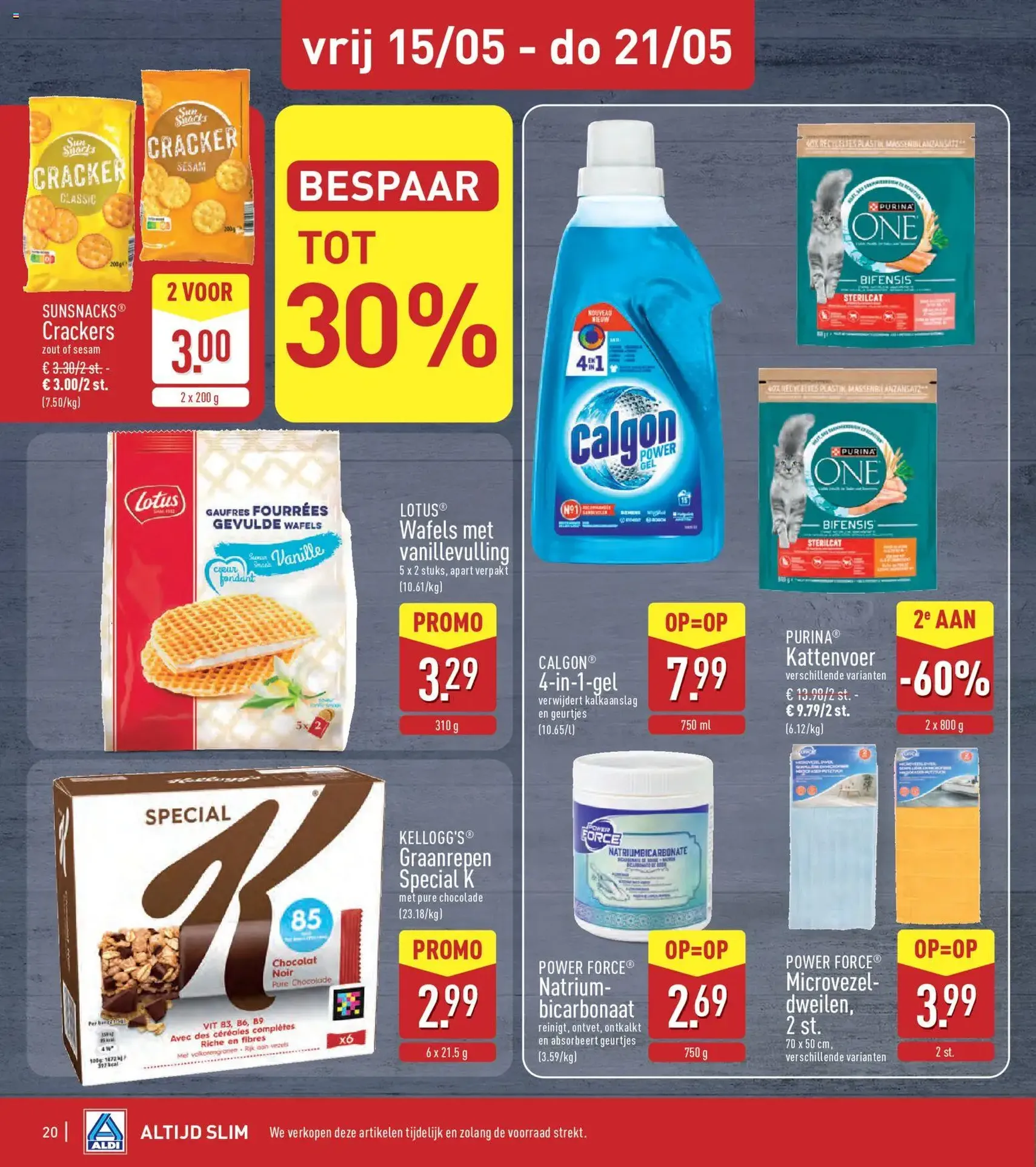 Aldi folder week 20 - geldige folder vanaf 11/05/2026 pagina 20 van 32