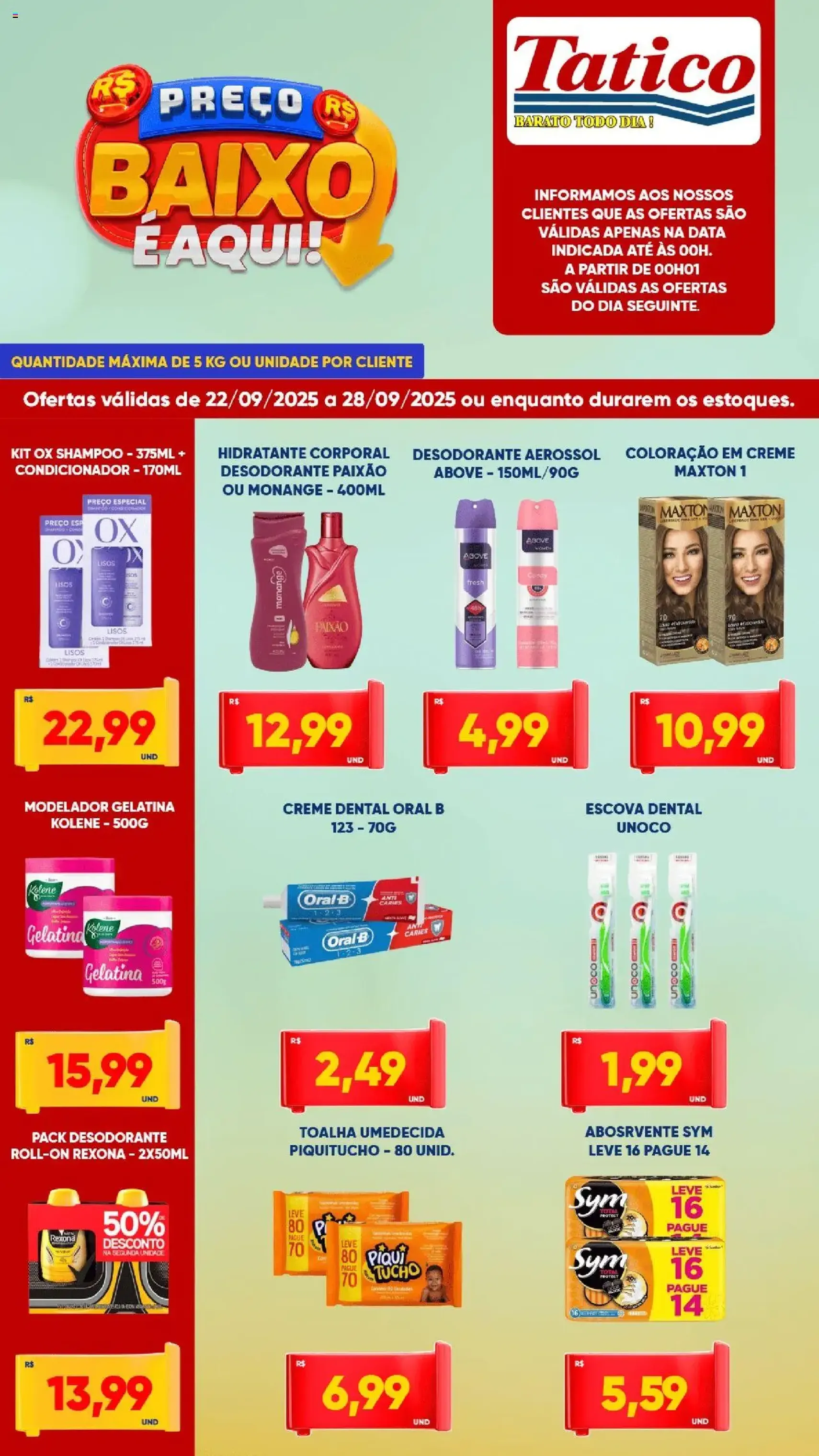 Tatico - Ofertas da semana - folheto válido a partir de 22/09/2025 página 5 de 7 Tatico - Ofertas da semana - folheto válido a partir de 22/09/2025 página 5 de 7