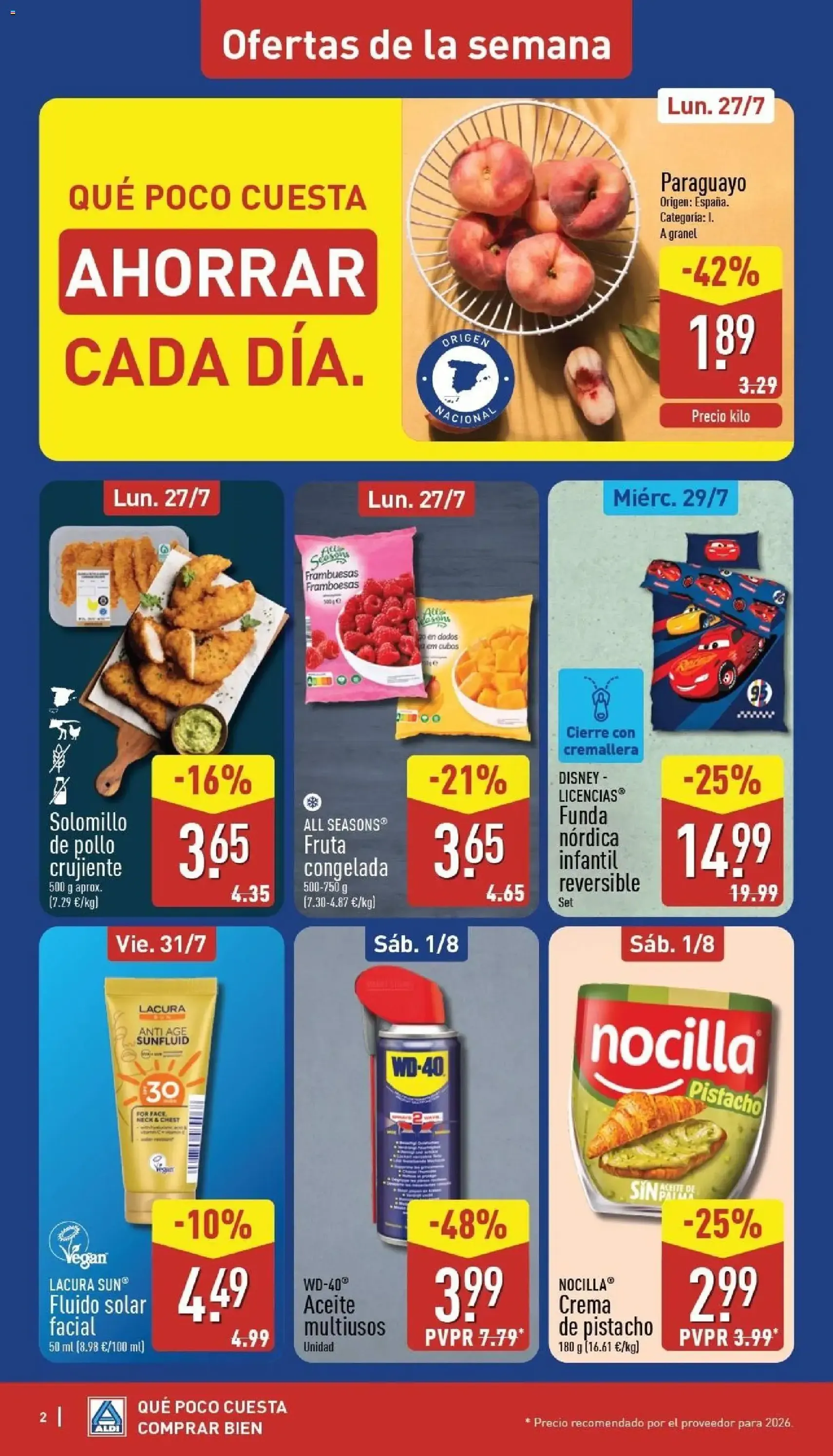 Aldi folleto Península - folleto válido desde 27/07/2026 página 2 de 26