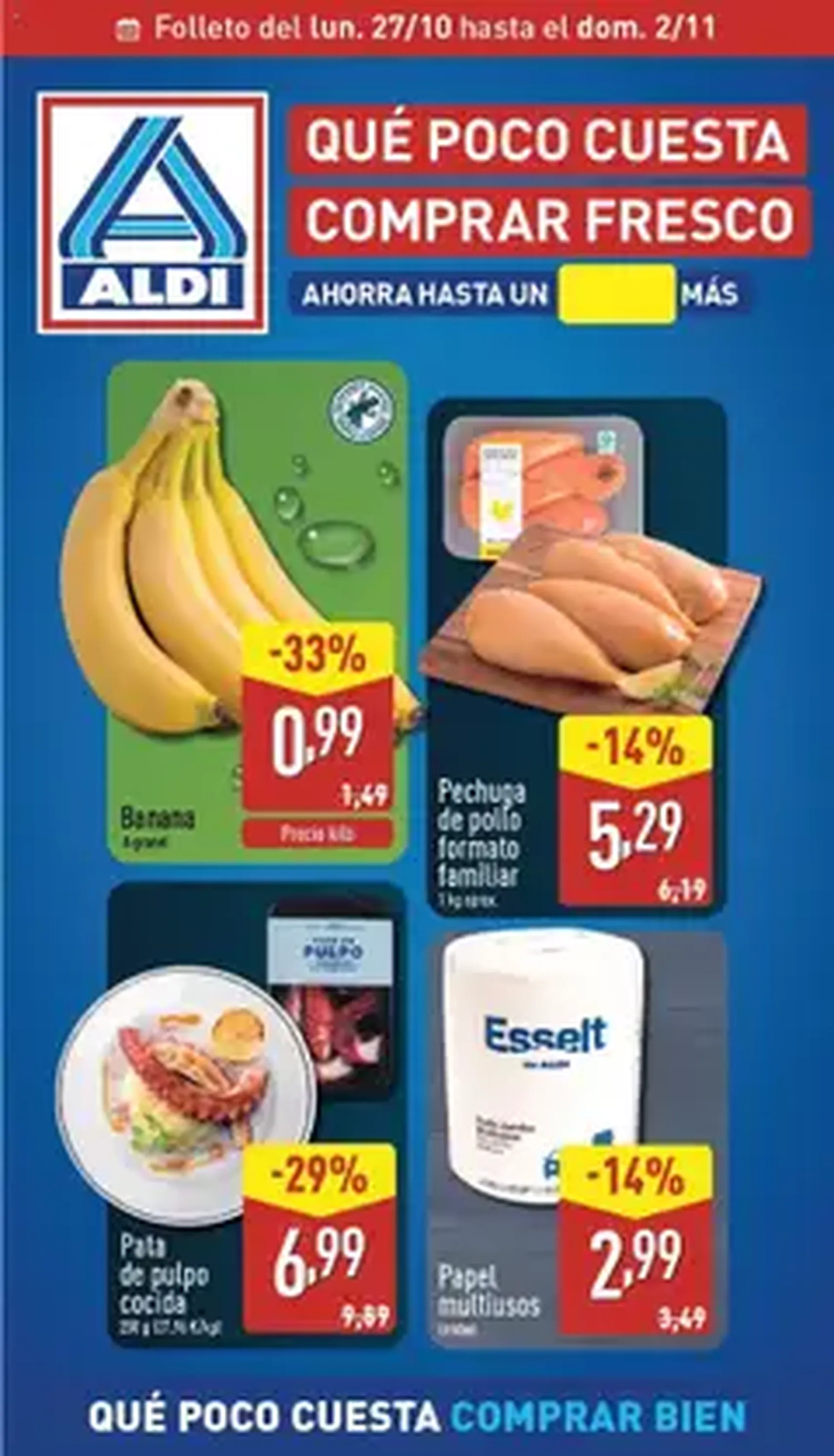 Aldi folleto Península - folleto válido desde 27/10/2025 página 1 de 1