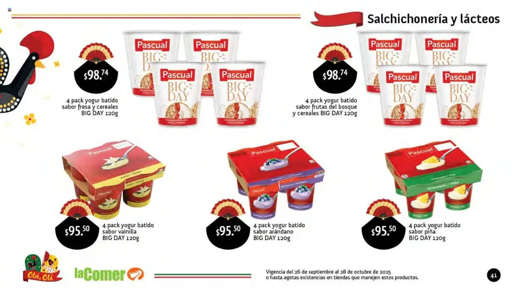 La Comer folleto Olá, Olé - folleto válido desde 26/09/2025 página 41 de 64 La Comer folleto Olá, Olé - folleto válido desde 26/09/2025 página 41 de 64