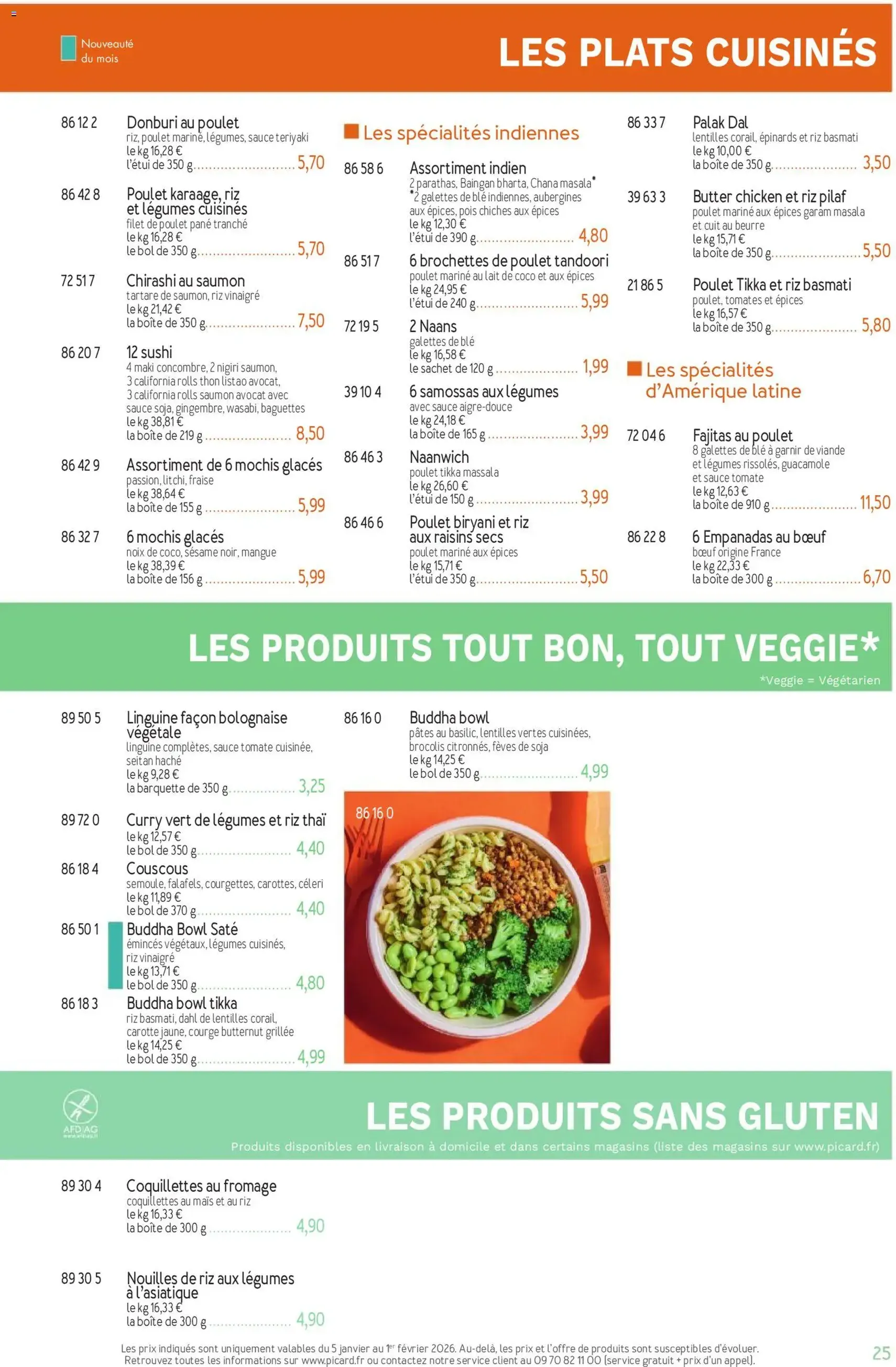Picard catalogue - brochure valable à partir du 05/01/2026, page 25 sur 36