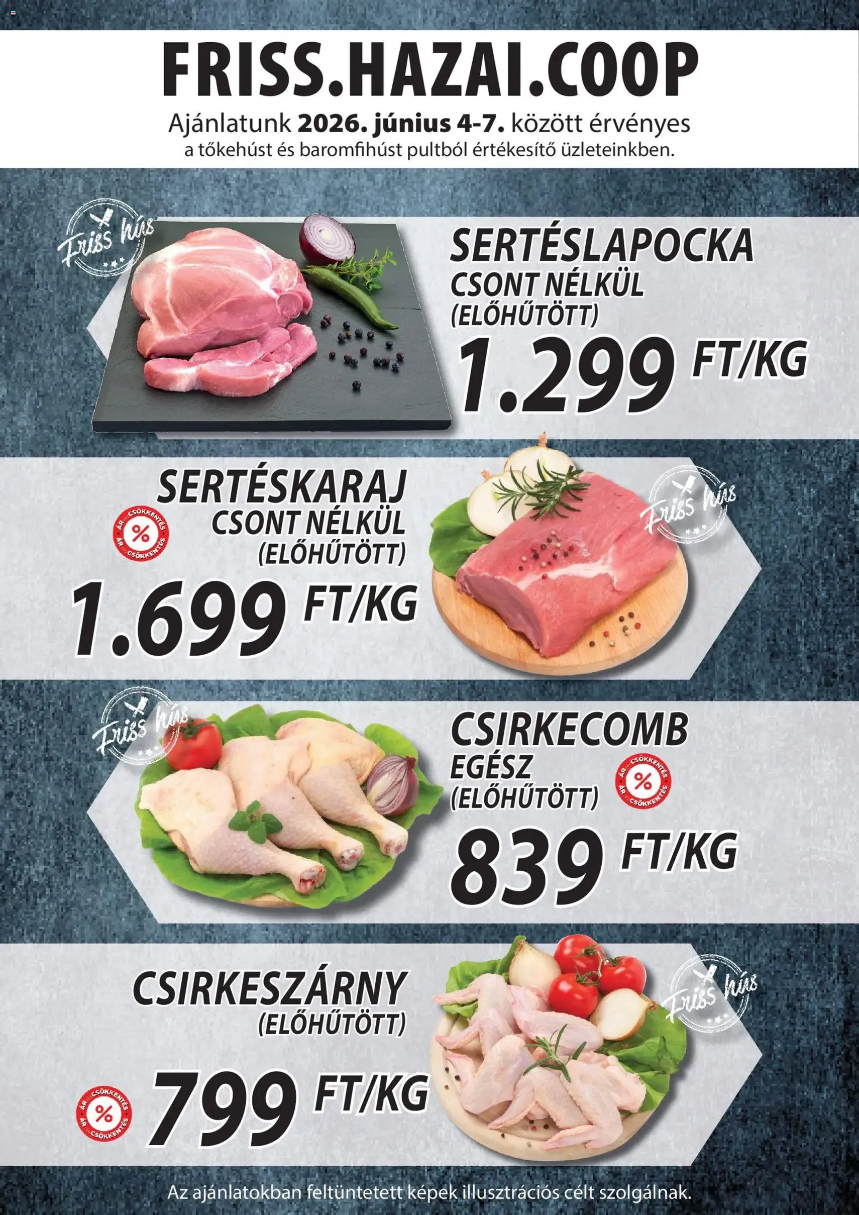 COOP Szolnok akciós újság - 2026.06.04. érvényes szórólap 2 oldal 6 oldalból