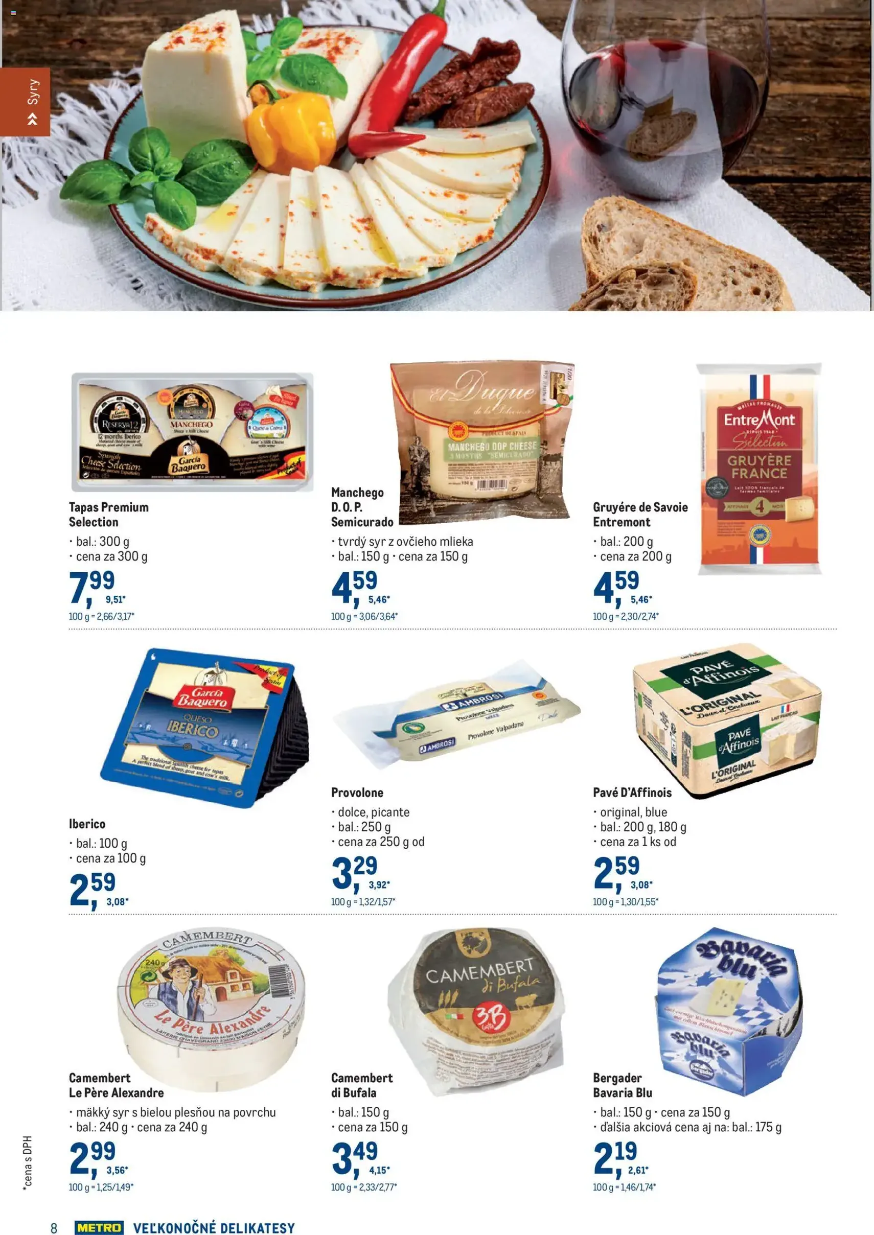 Metro Veľkonočné delikatesy - platný leták od 11.03.2026 strana 8 z 30