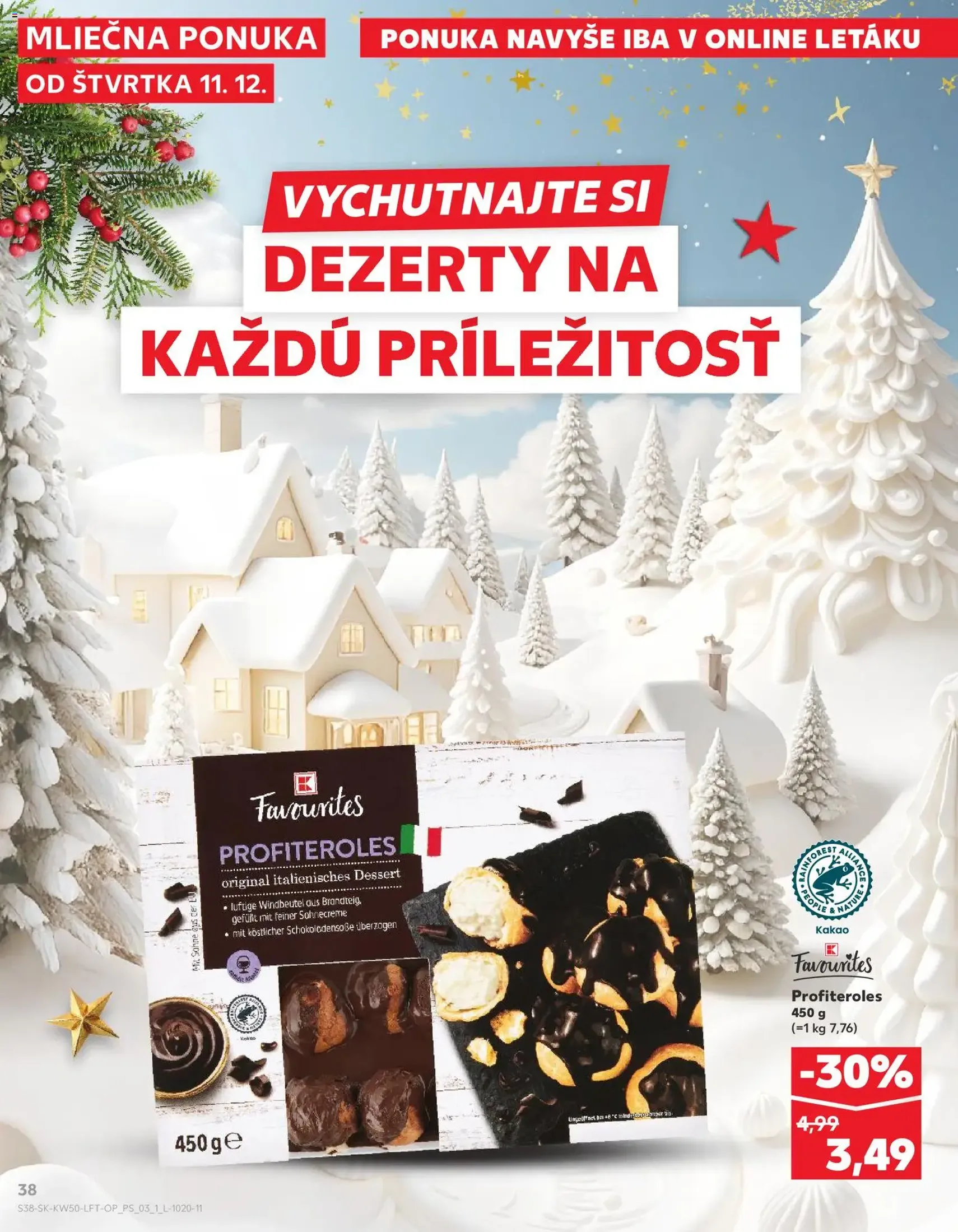 Kaufland SK Akciós újság - 2025.12.11. érvényes szórólap 38 oldal 78 oldalból