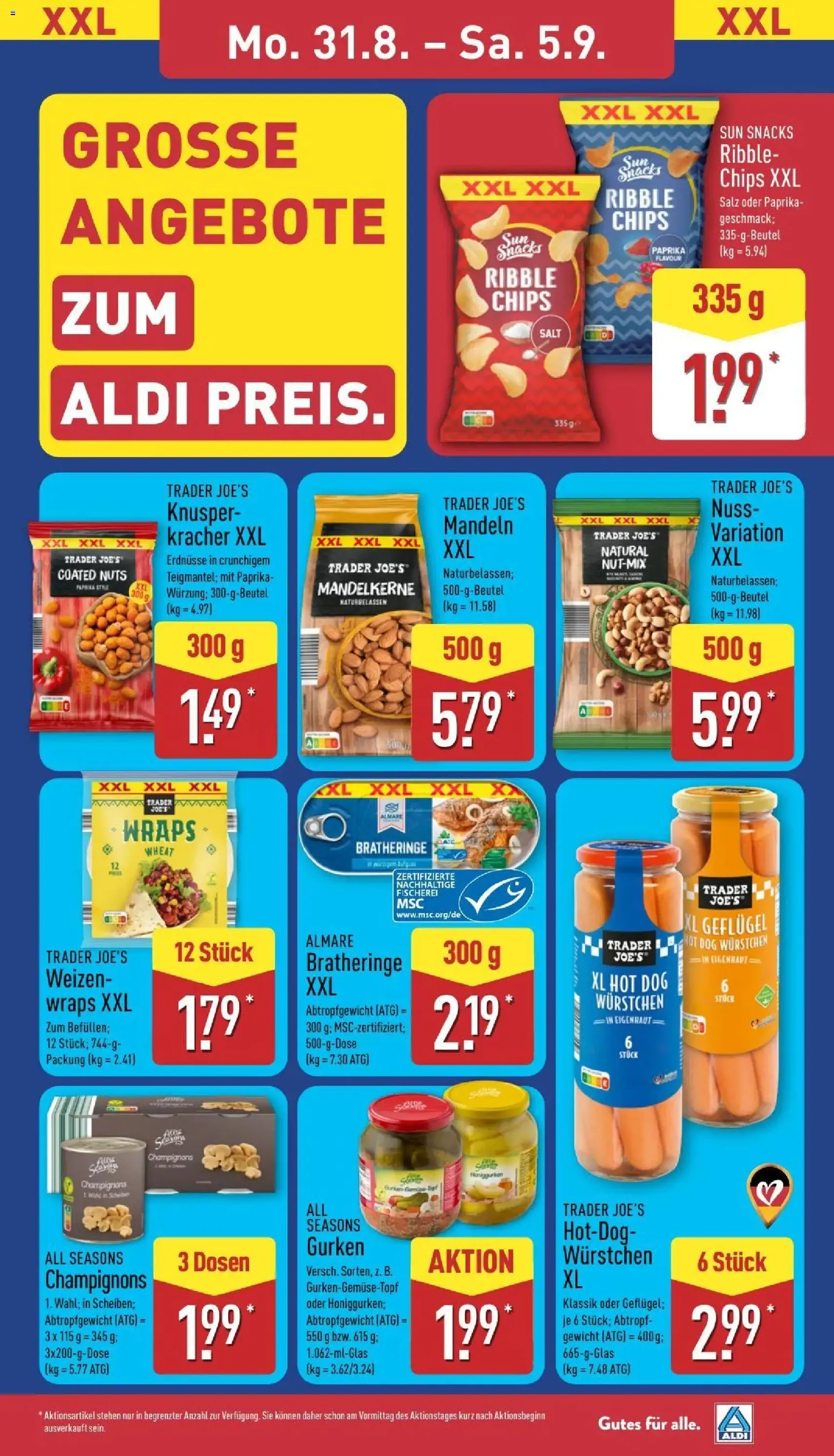 Aldi Prospekt - Gültiger Prospekt ab 31.08.2026, Seite 15 von insgesamt 41
