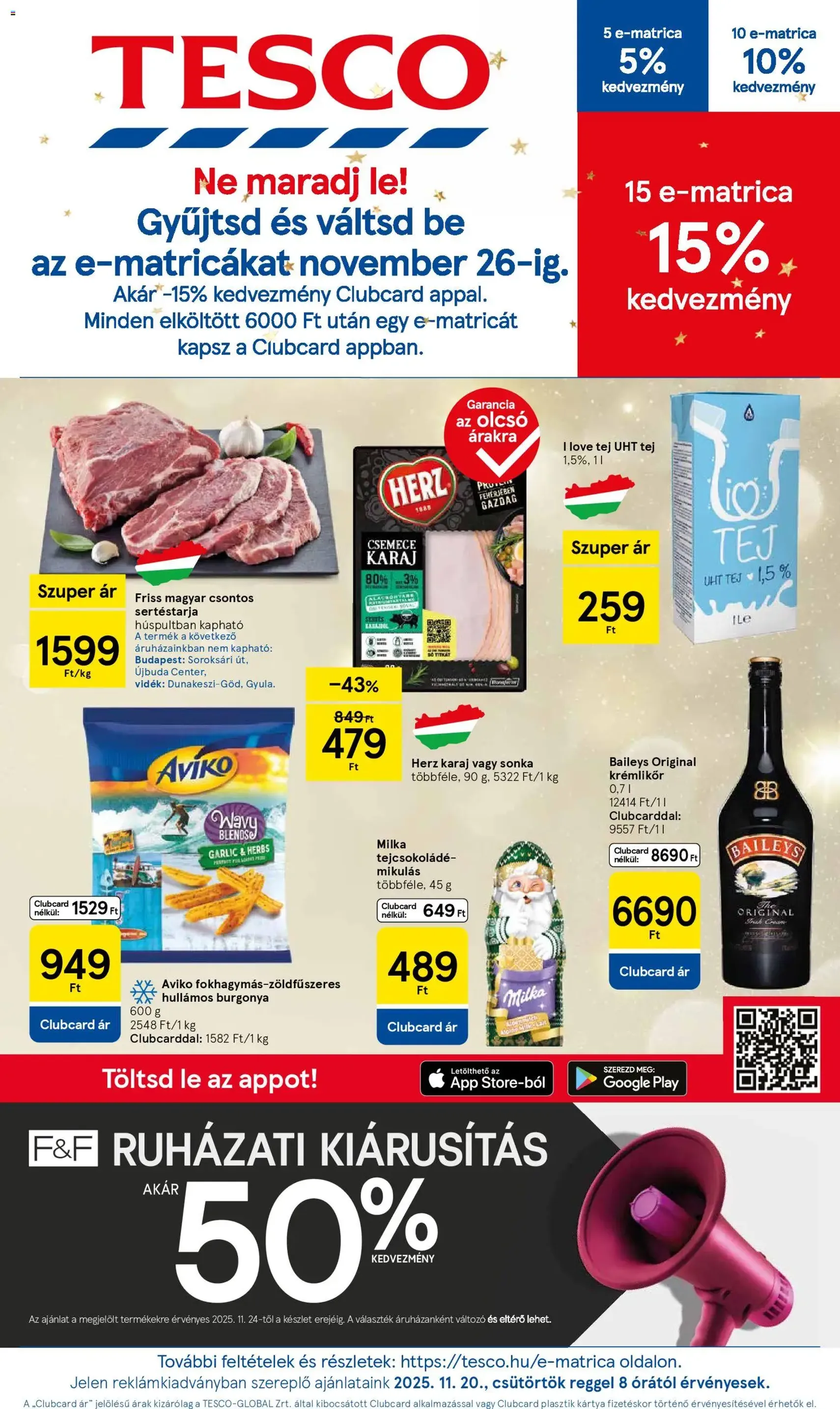 Tesco Hipermarket - Black Friday - 2025.11.20. érvényes szórólap 1 oldal 36 oldalból