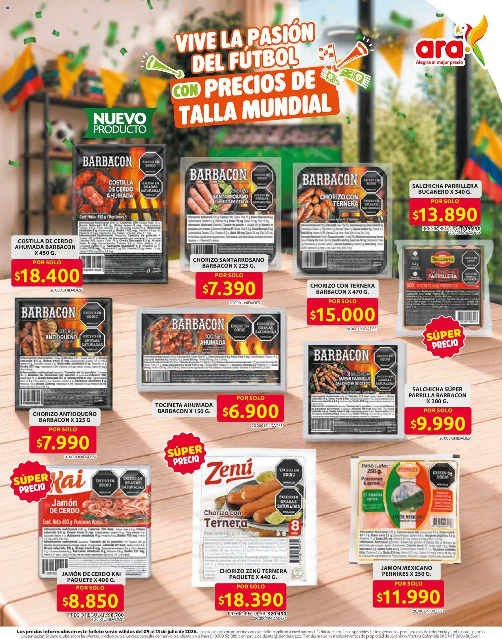 Ara catálogo Ahorra con precios bajos y ofertas - folleto válido desde 09/07/2026 página 7 de 16