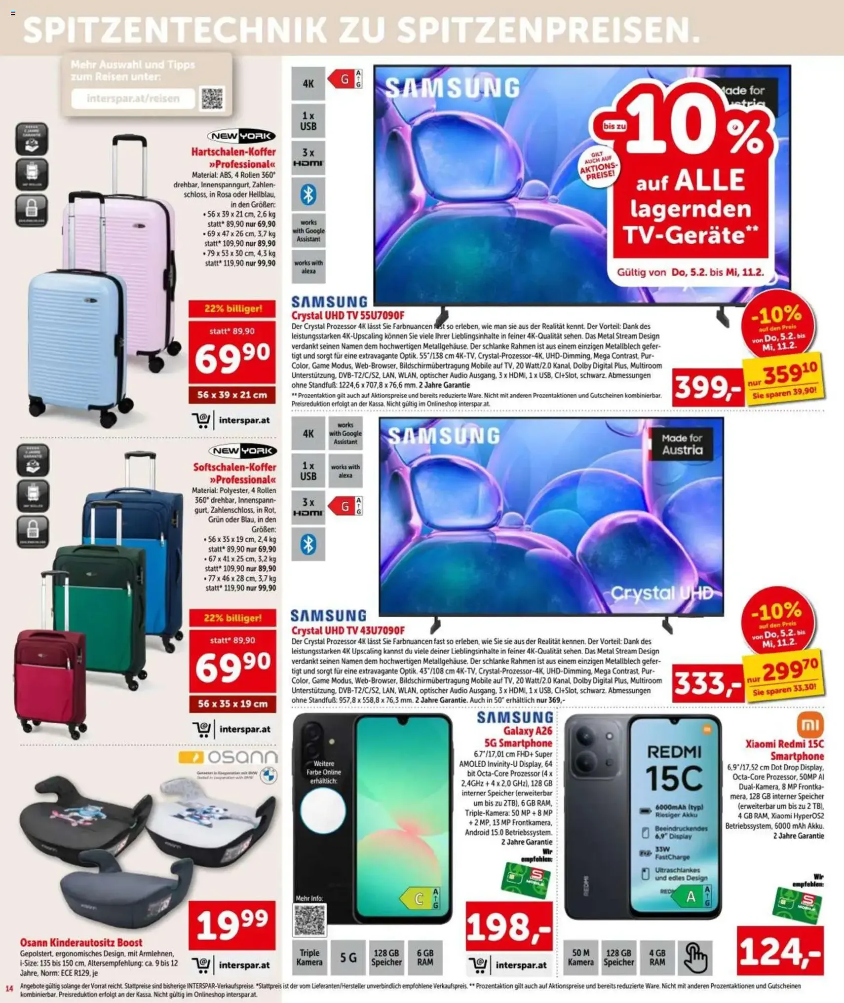 Interspar Flugblatt - Gültiger Prospekt ab 05.02.2026, Seite 14 von insgesamt 16