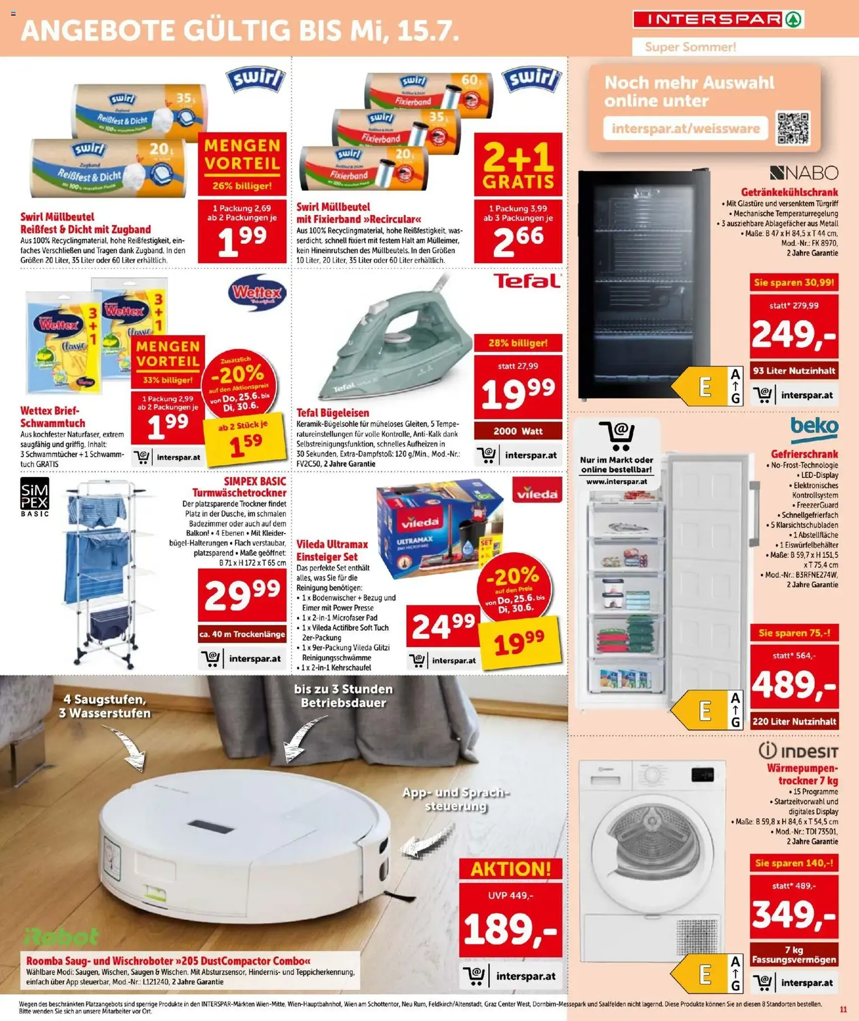 Interspar - Flugblatt - Gültiger Prospekt ab 25.06.2026, Seite 11 von insgesamt 16
