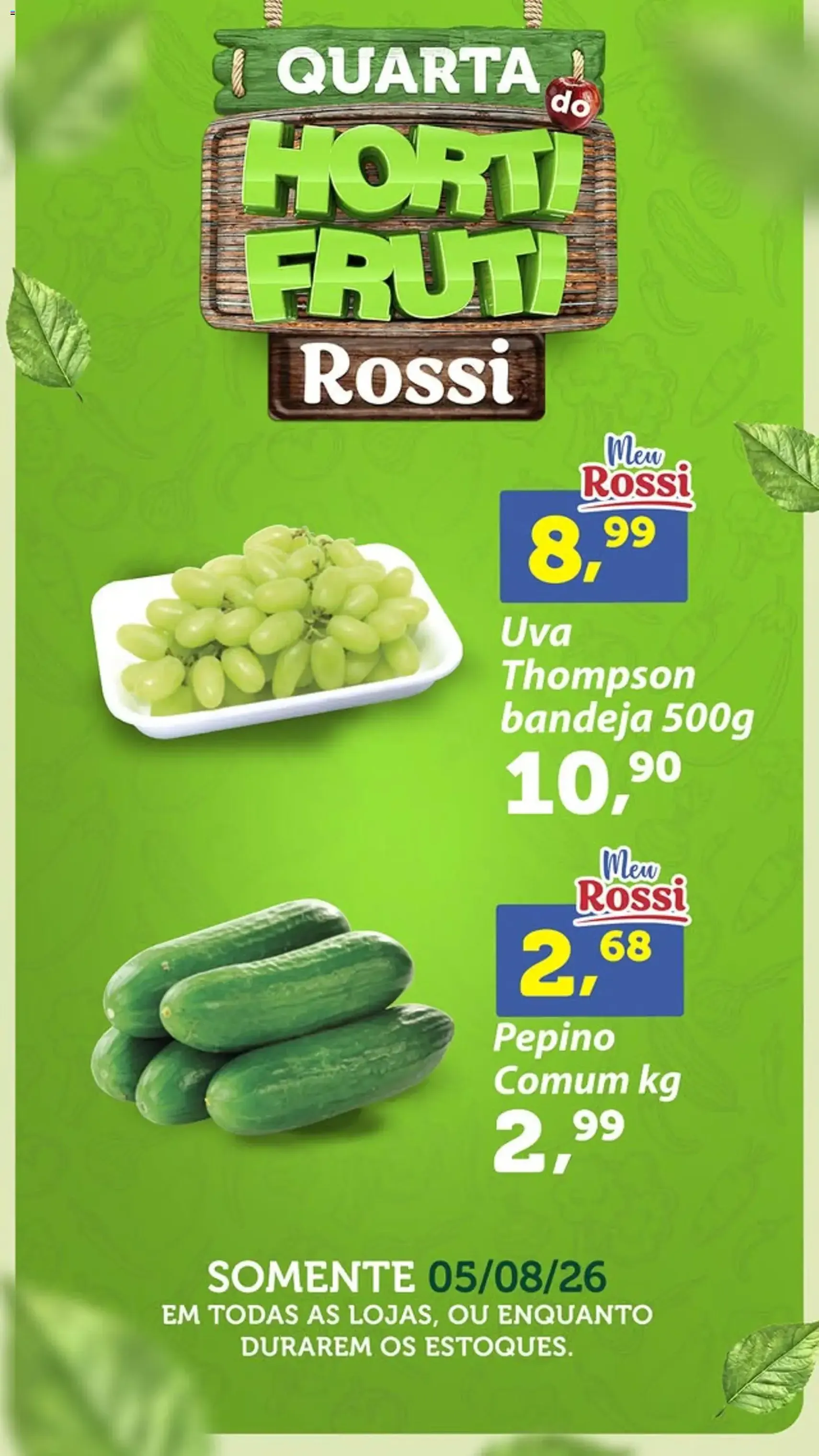 Rossi Supermercados ofertas Hortifruti - folheto válido a partir de 05/08/2026 página 4 de 5