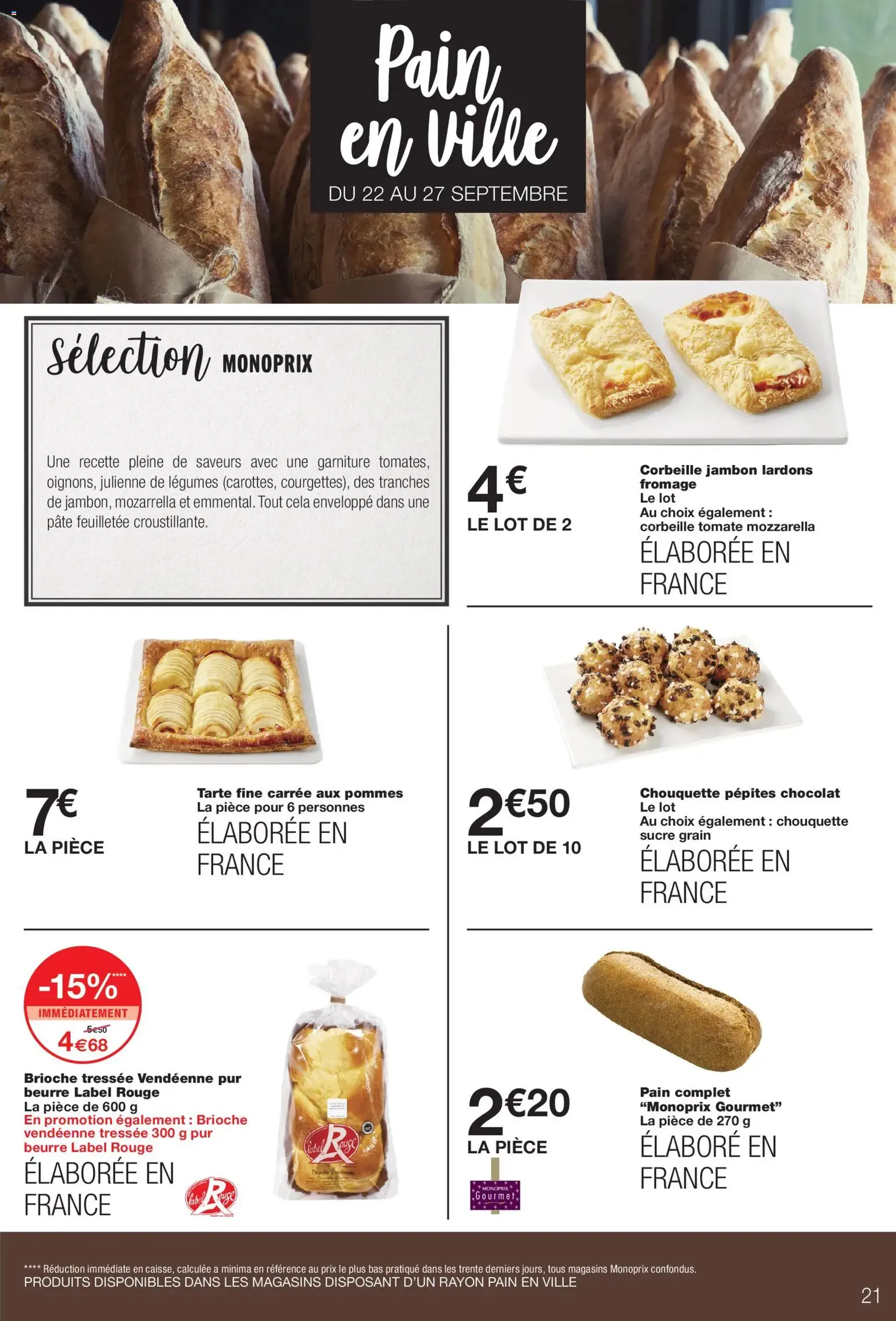 Monoprix catalogue - brochure valable à partir du 22/09/2026, page 21 sur 64