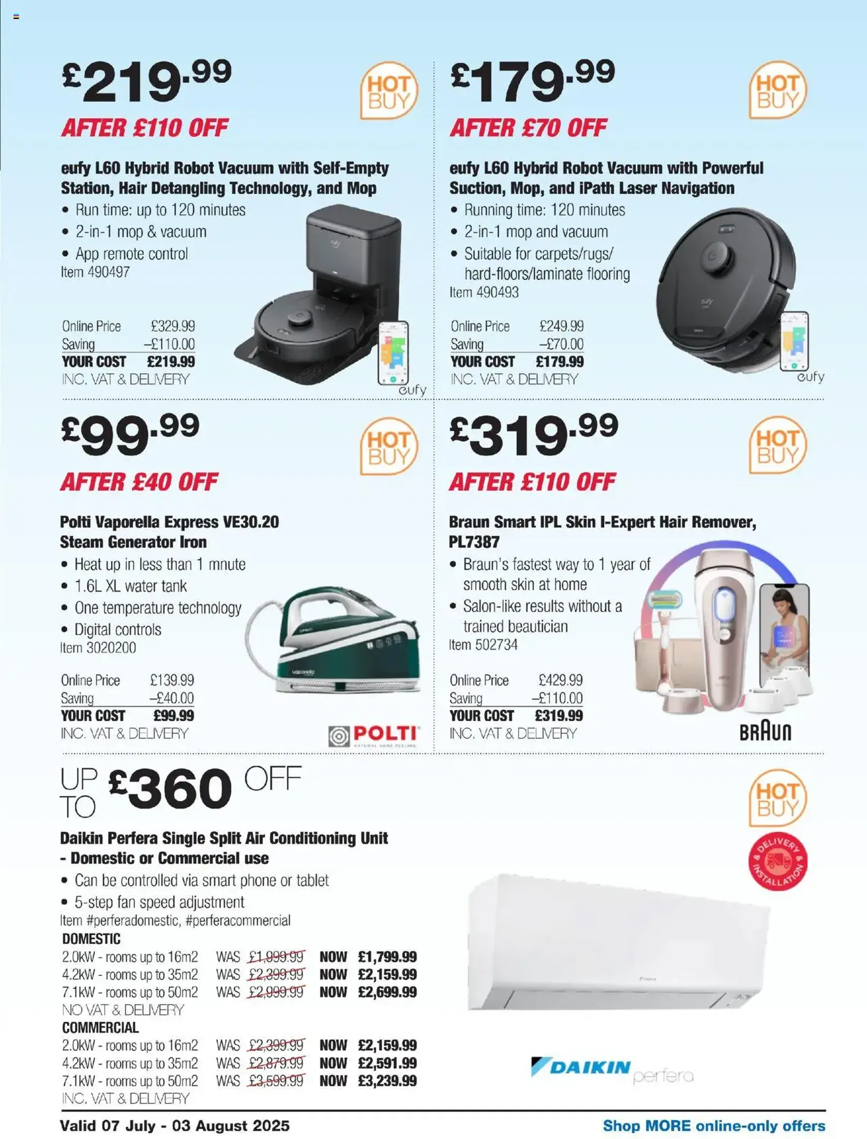 Costco - ENGLAND ONLY - valid flyer from 07/07/2025, page 26 of 36
