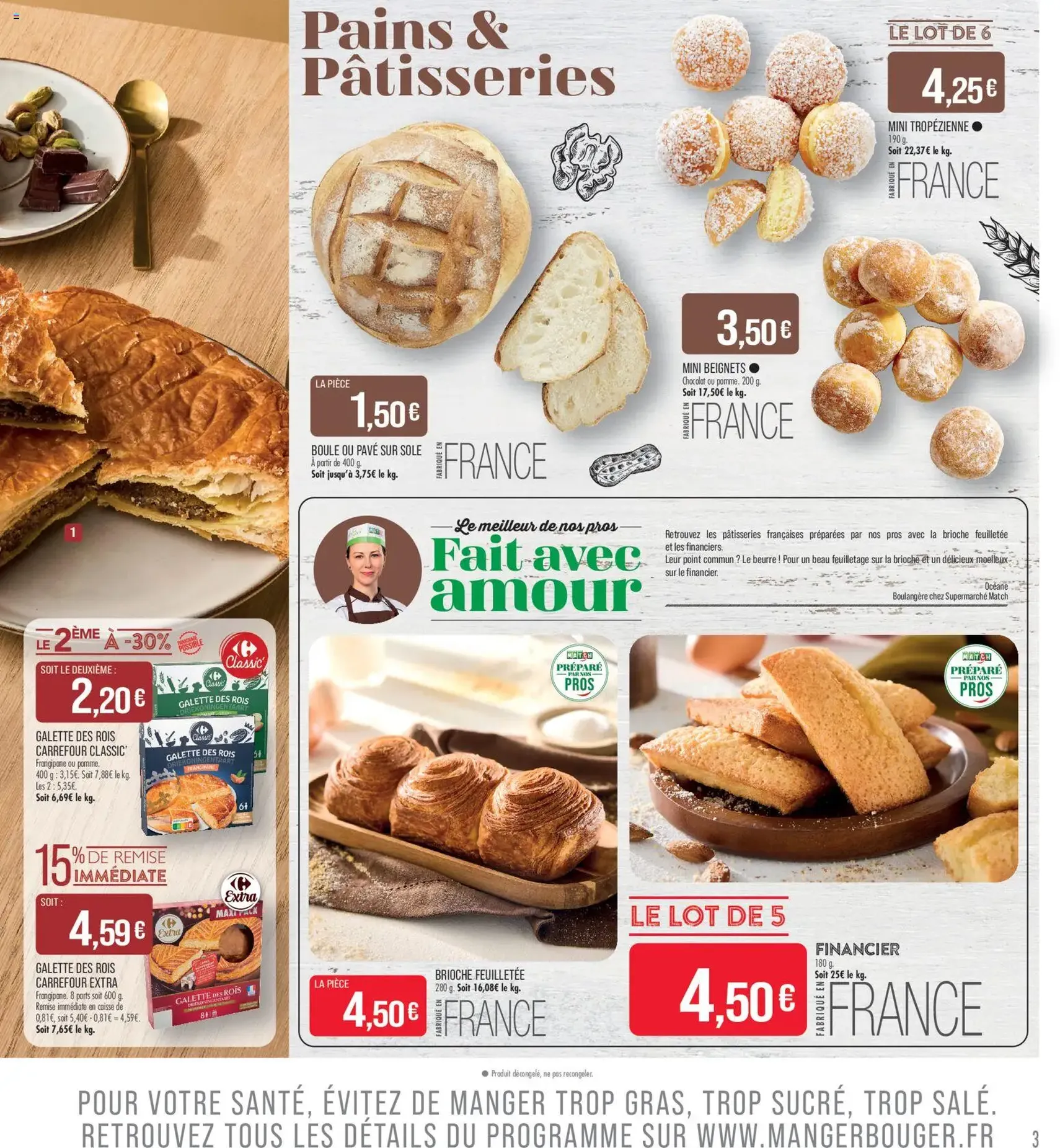 Match Supermarché catalogue - brochure valable à partir du 02/01/2026, page 3 sur 20