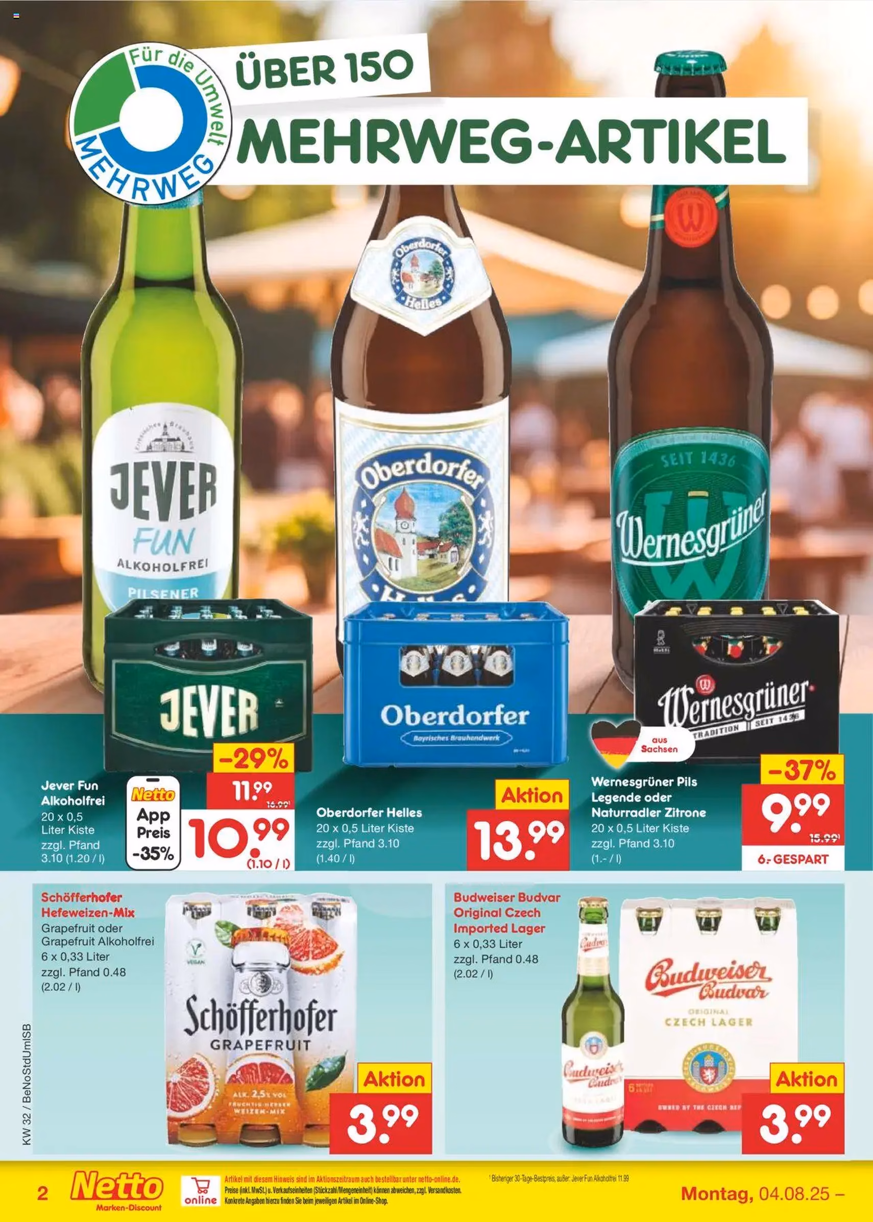 Netto Marken-Discount Prospekt - Gültiger Prospekt ab 04.08.2025, Seite 34 von insgesamt 61 Netto Marken-Discount Prospekt - Gültiger Prospekt ab 04.08.2025, Seite 34 von insgesamt 61