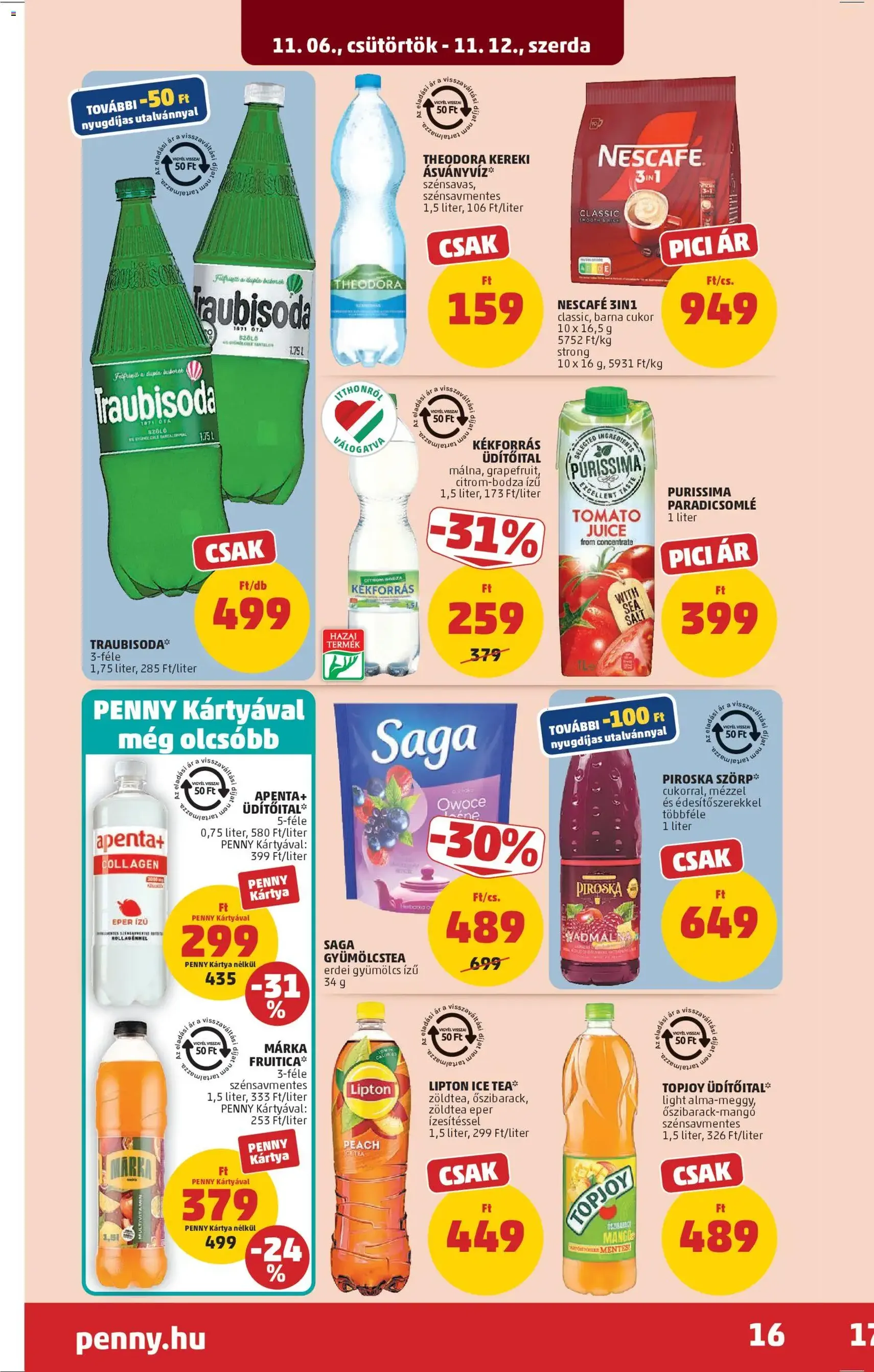 PENNY Akciós újság - 2025.11.06. érvényes szórólap 20 oldal 45 oldalból