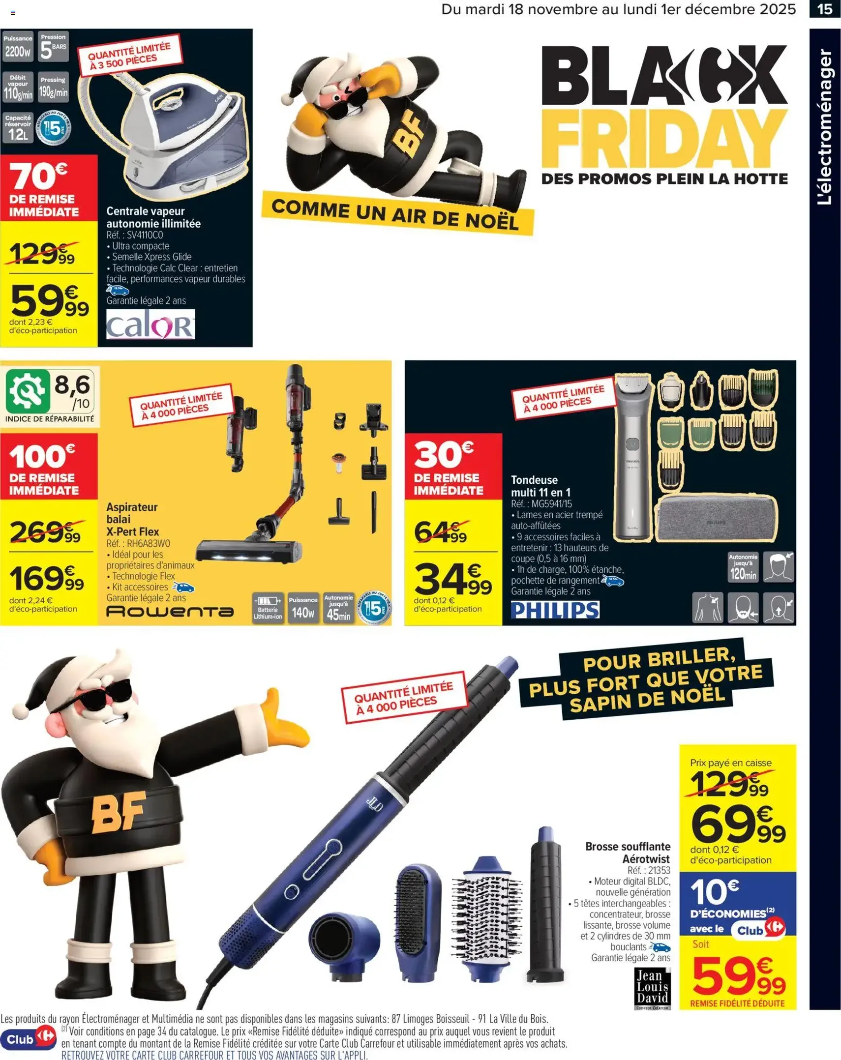Carrefour Black Friday - brochure valable à partir du 18/11/2025, page 17 sur 44