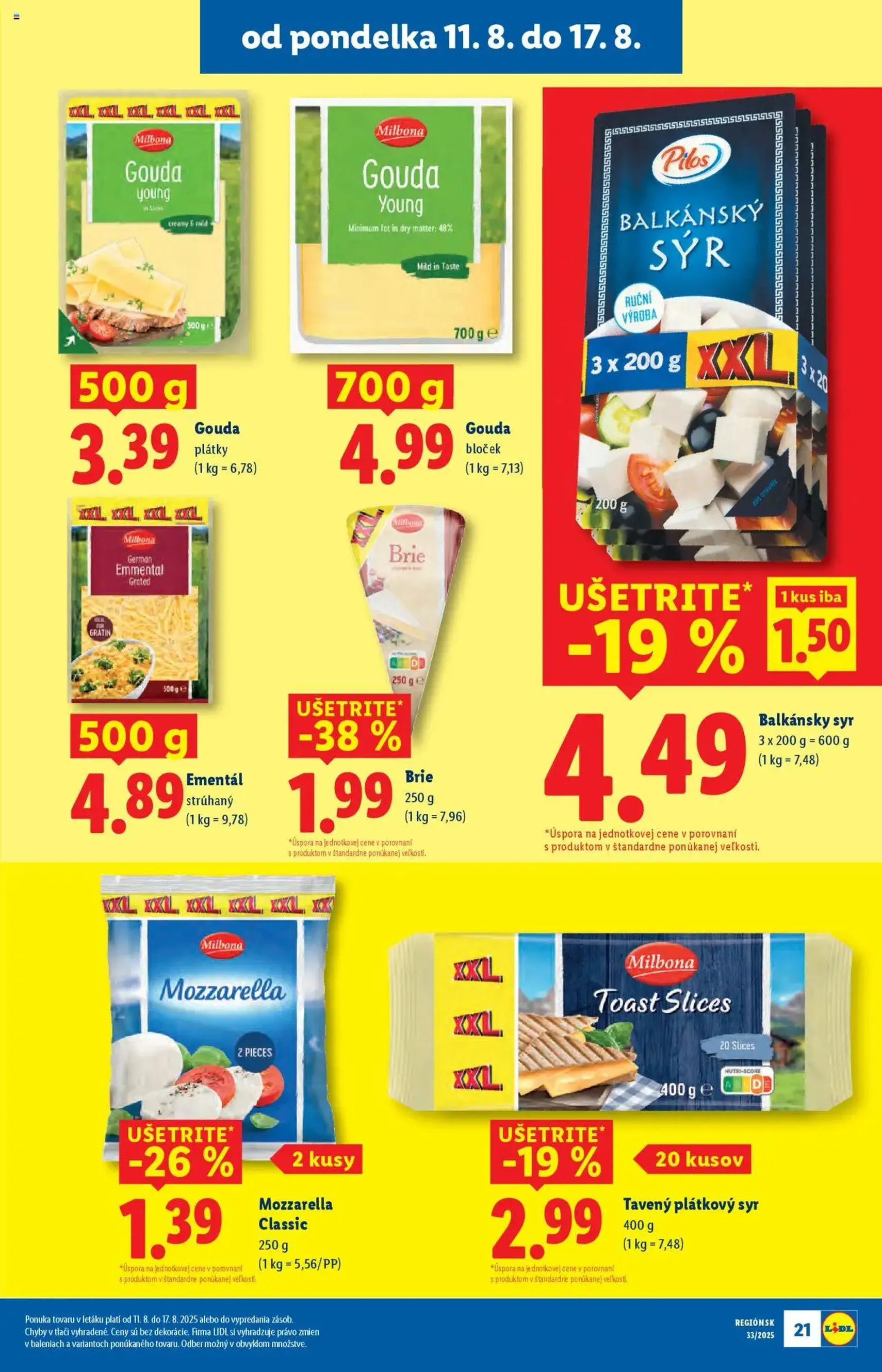 Lidl leták - platný leták od 11.08.2025 strana 21 z 93