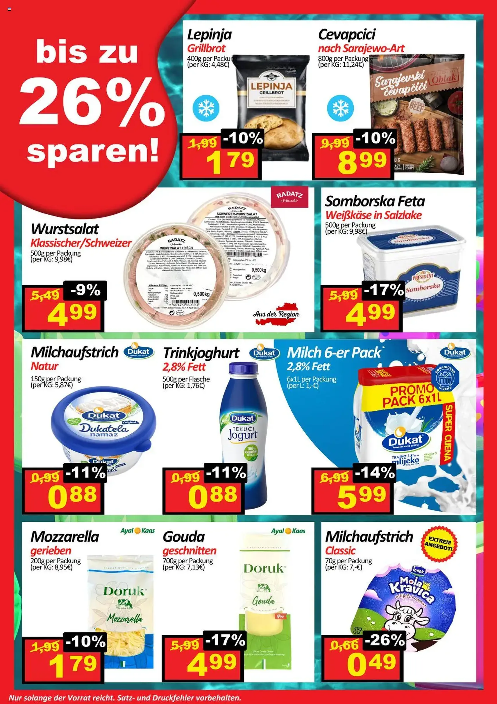 Wurstico Abholmarkt Flugblatt - Gültiger Prospekt ab 31.07.2025, Seite 3 von insgesamt 4