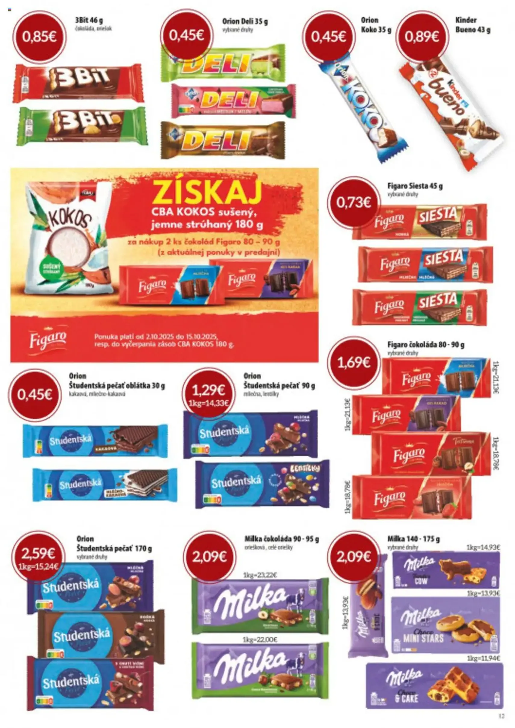 CBA Verex leták - platný leták od 02.10.2025 strana 12 z 32 CBA Verex leták - platný leták od 02.10.2025 strana 12 z 32