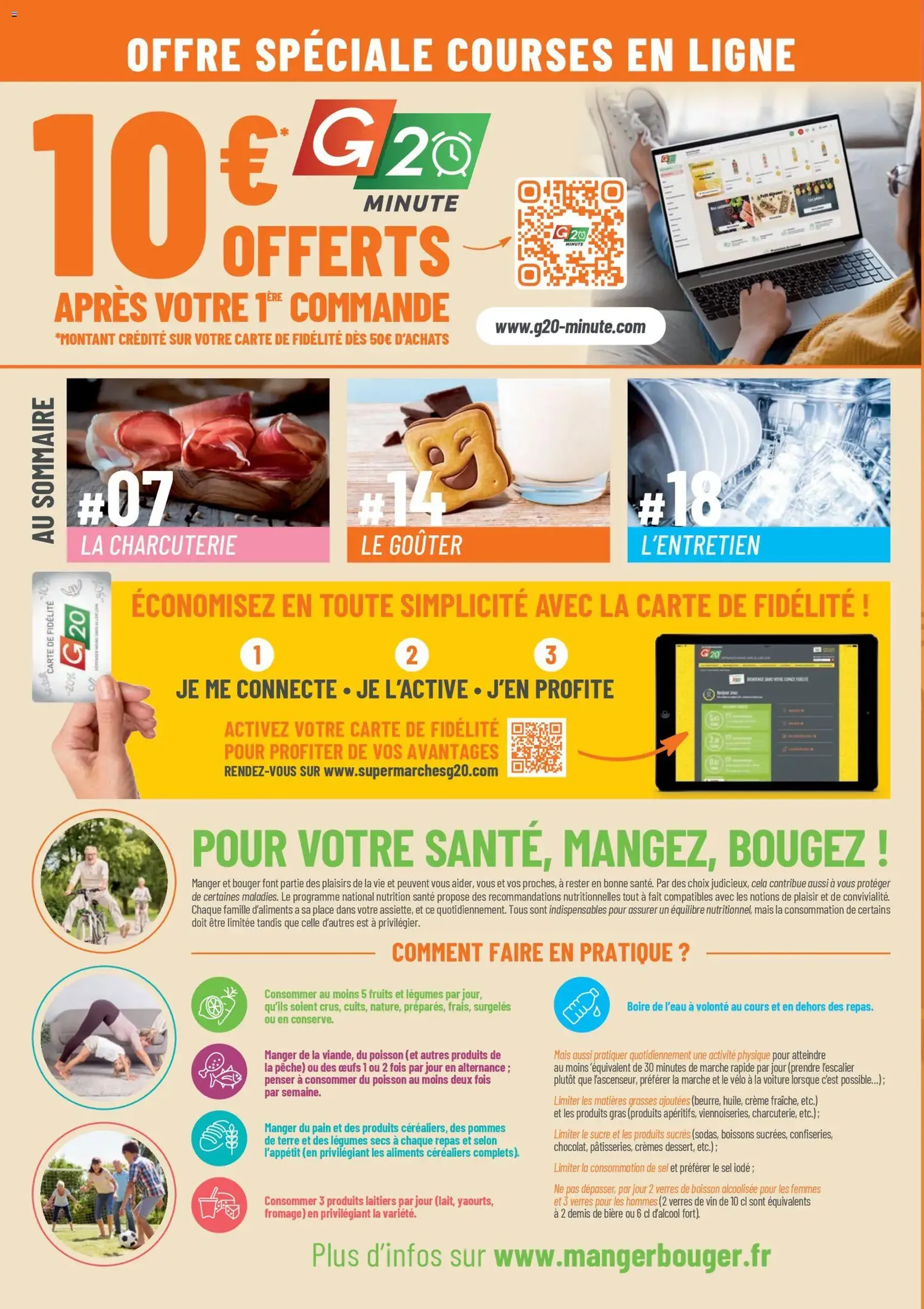 G20 Supermarchés catalogue - brochure valable à partir du 22/10/2025, page 2 sur 20 G20 Supermarchés catalogue - brochure valable à partir du 22/10/2025, page 2 sur 20